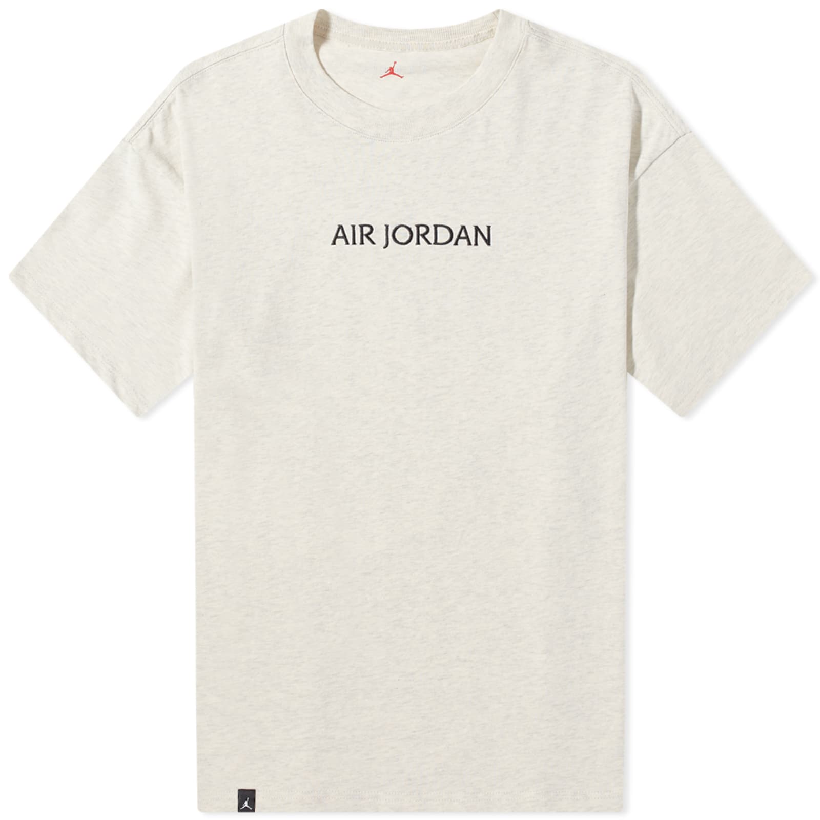 Air Jordan Wordmark TShirt Oatmeal Heather END.