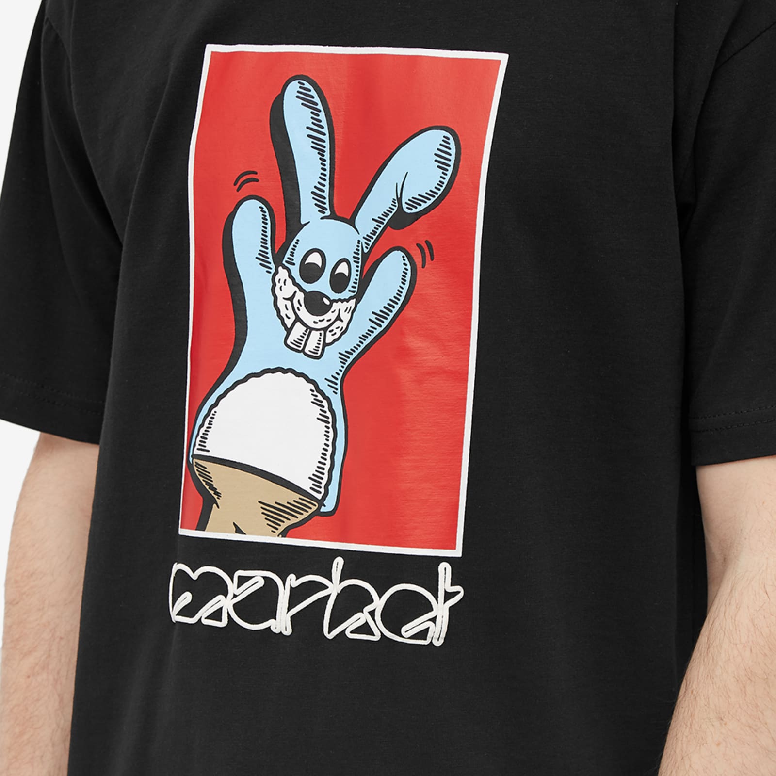 MARKET Bunny Puppet Puff TShirt Black END. (AU)