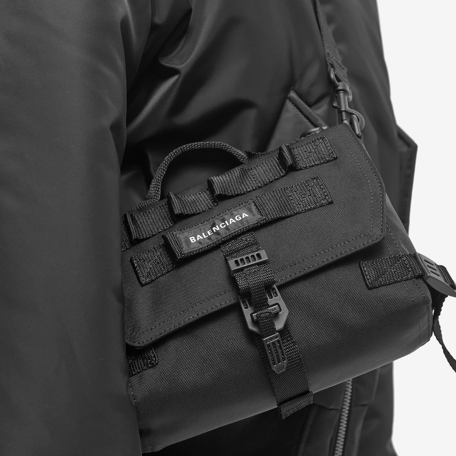 Balenciaga Army Messenger Bag Black END.
