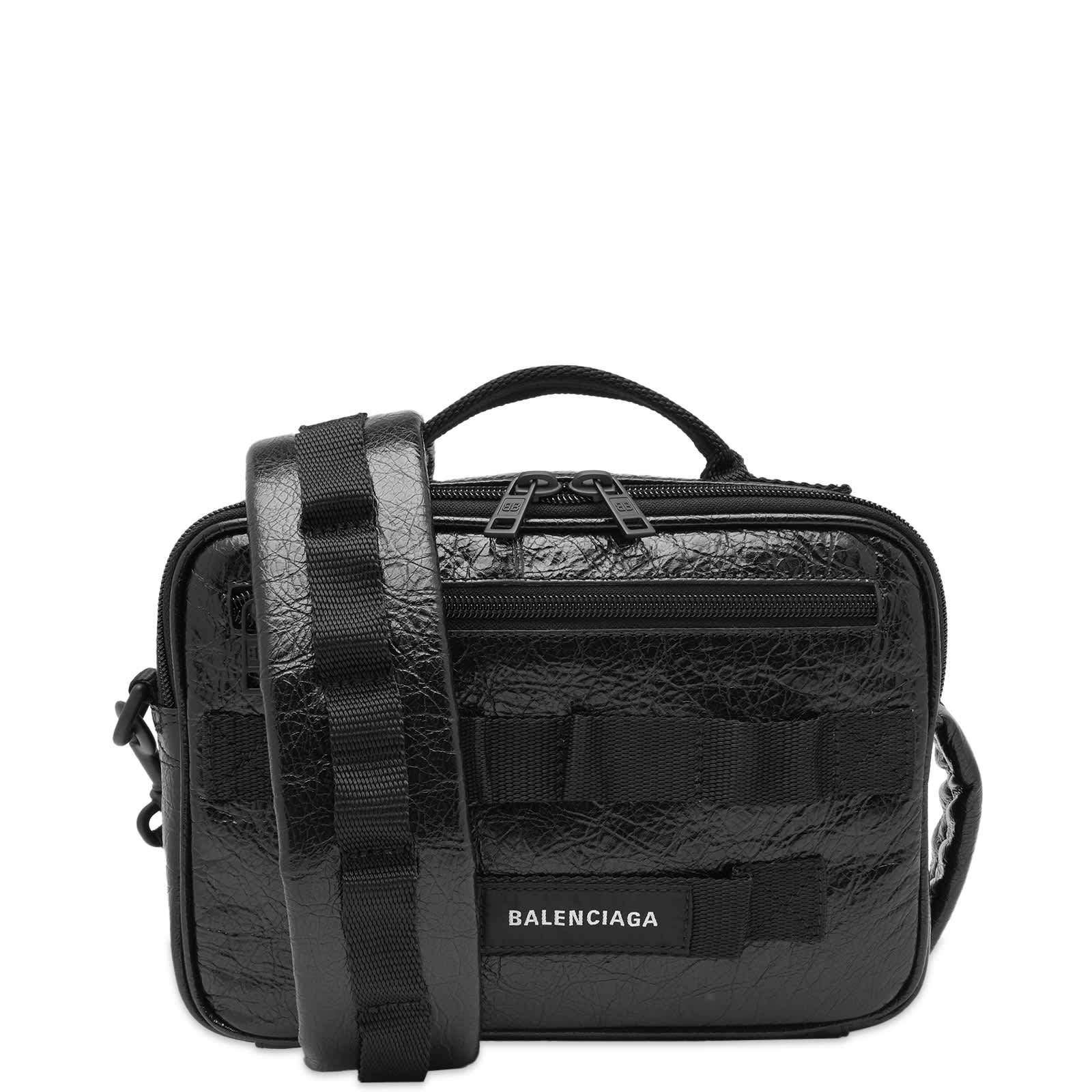 Balenciaga Army Small Messenger Bag Black END.