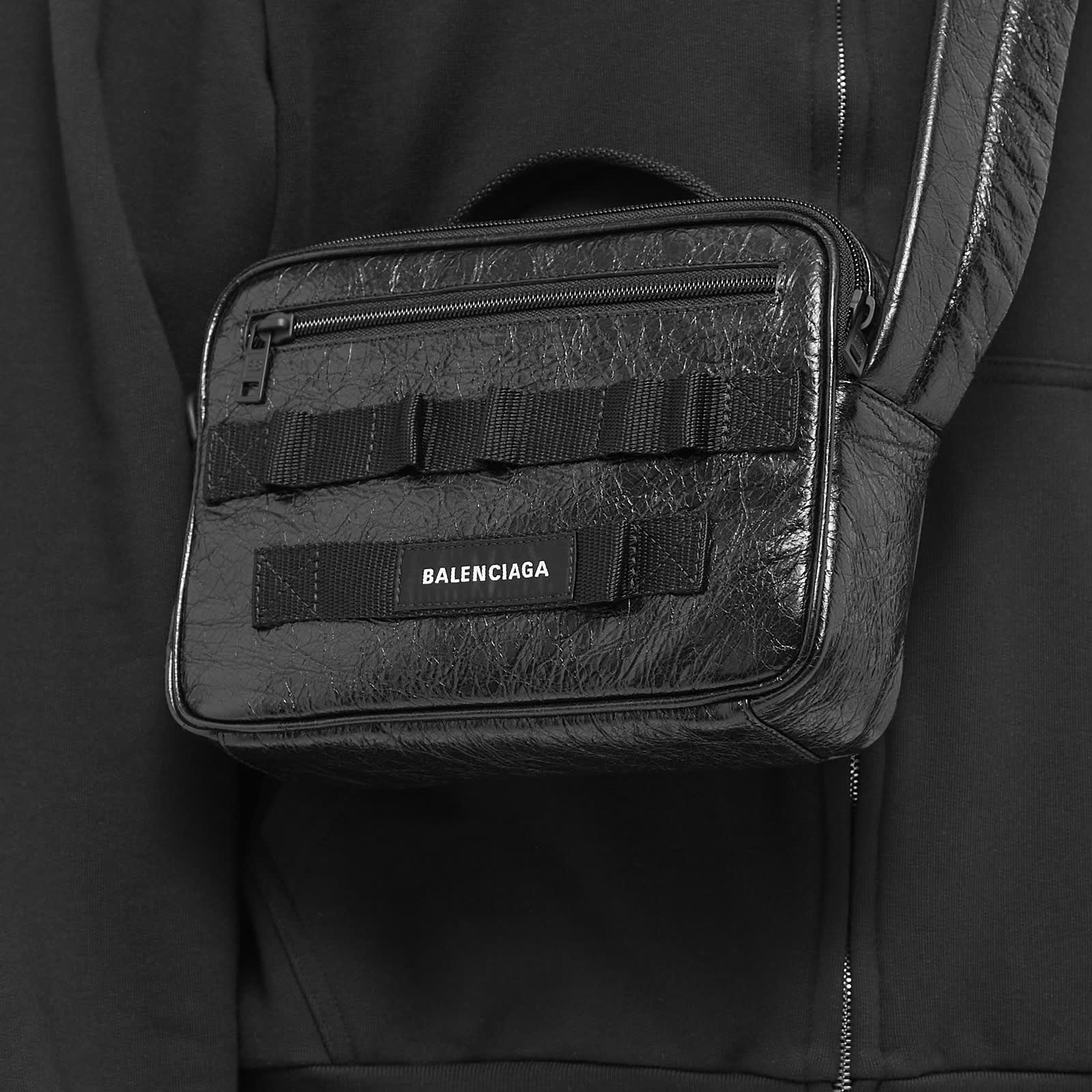 Balenciaga Army Small Messenger Bag Black END.
