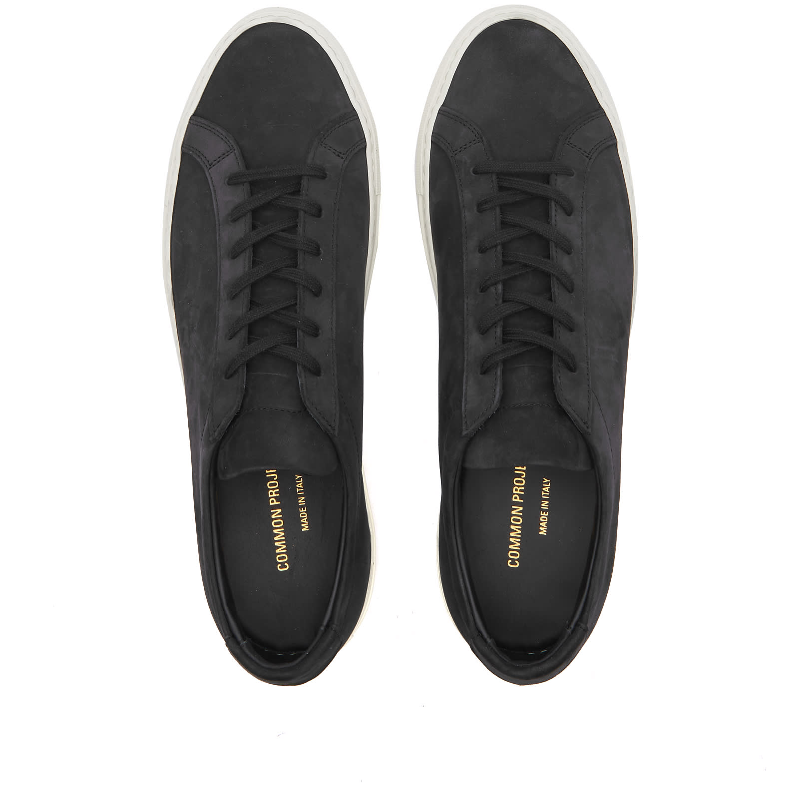 Common Projects Original Achilles Low Nubuck - Black