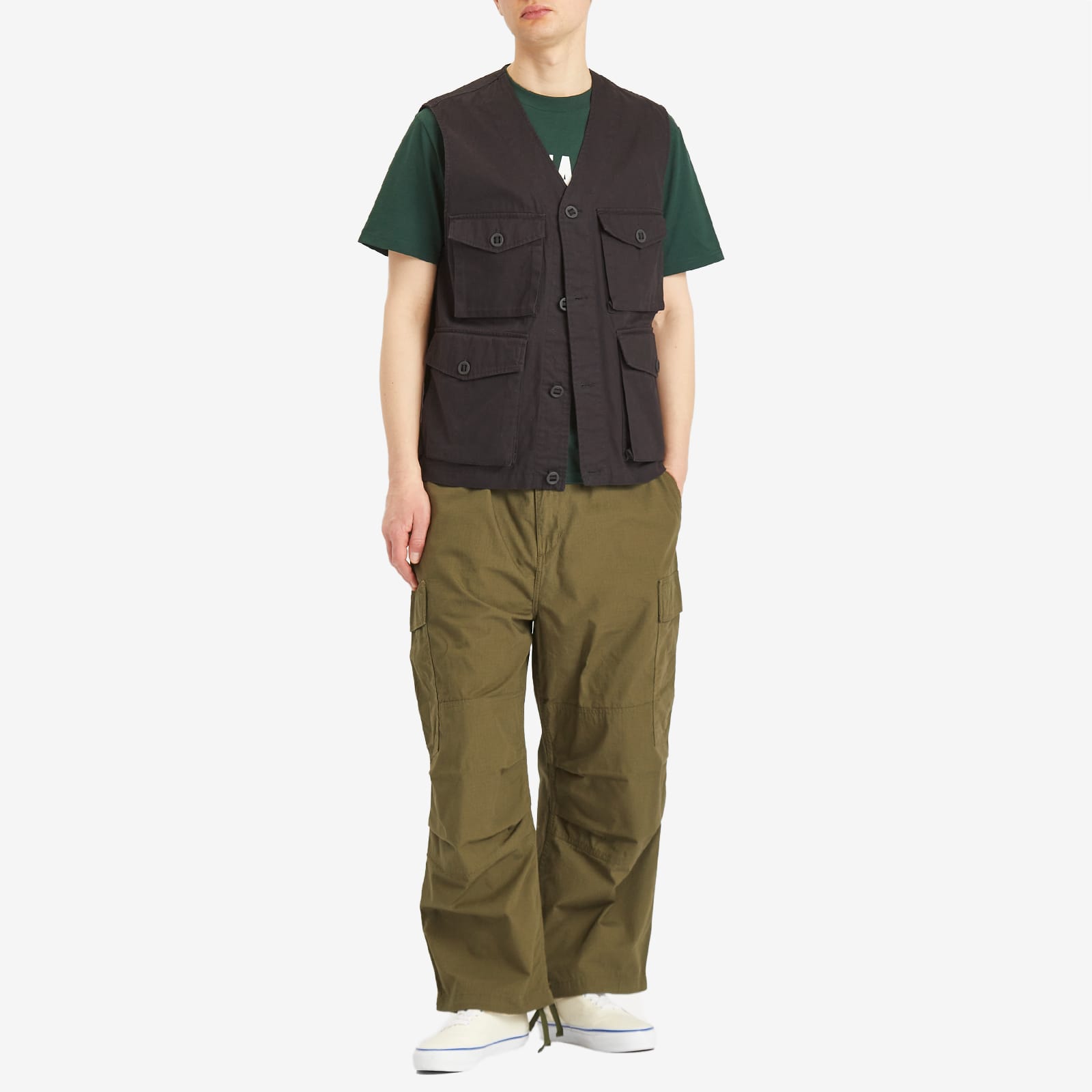Carhartt WIP Jet Cargo Pants - Turtle