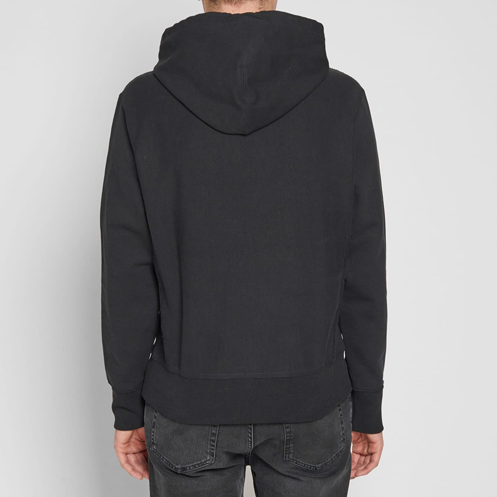 END. x Champion Reverse Weave Terry Hoody Black | END.