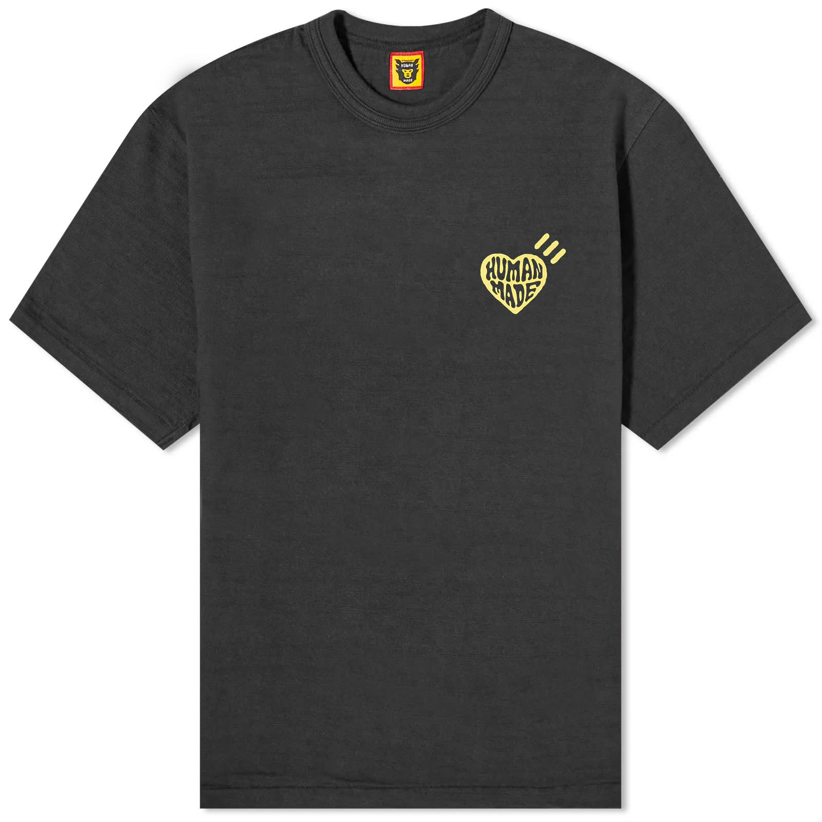 Human Made Font Print T-Shirt Black | END. (HK)