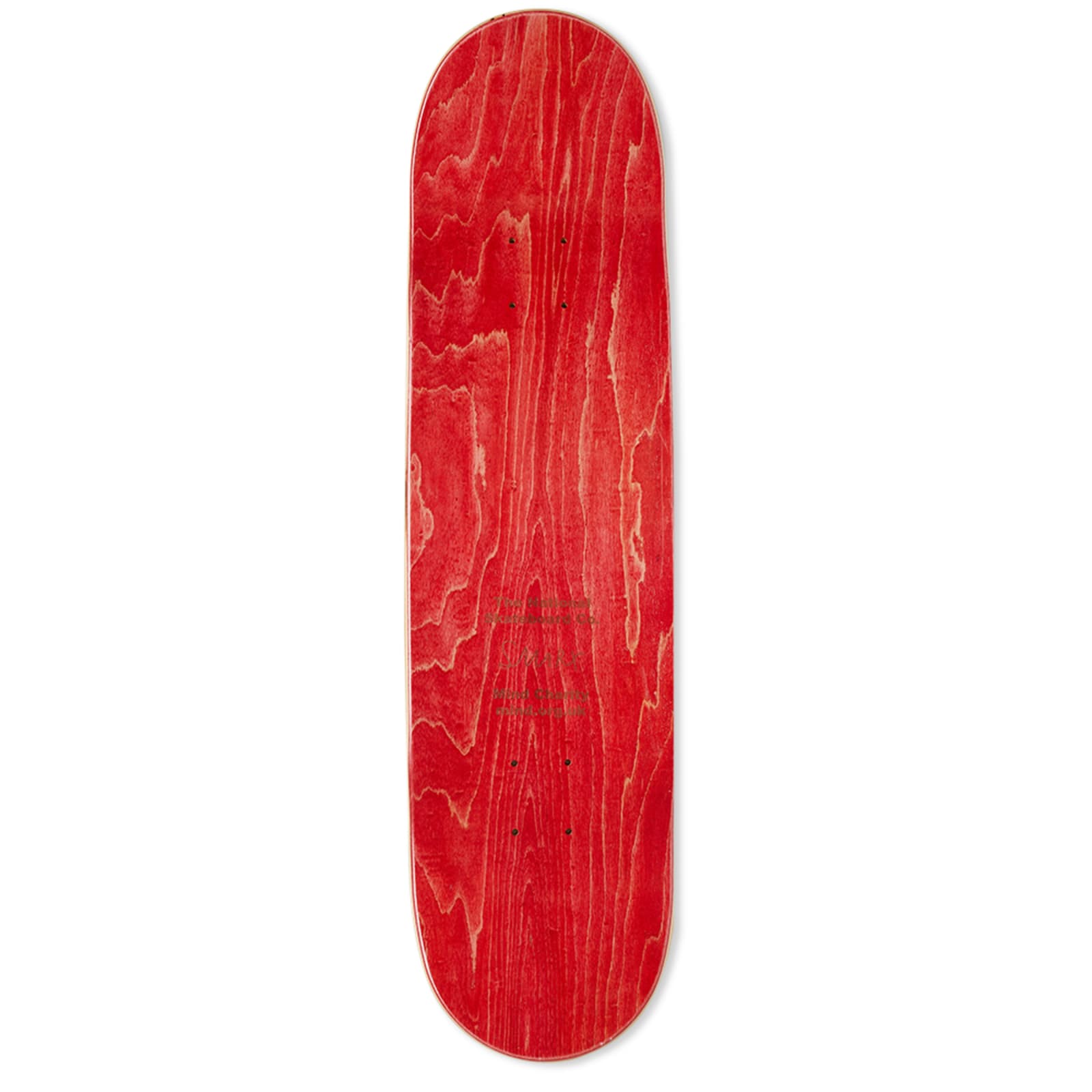 The National Skateboard Co. High Concave 8.375" Skateboard Deck I'm