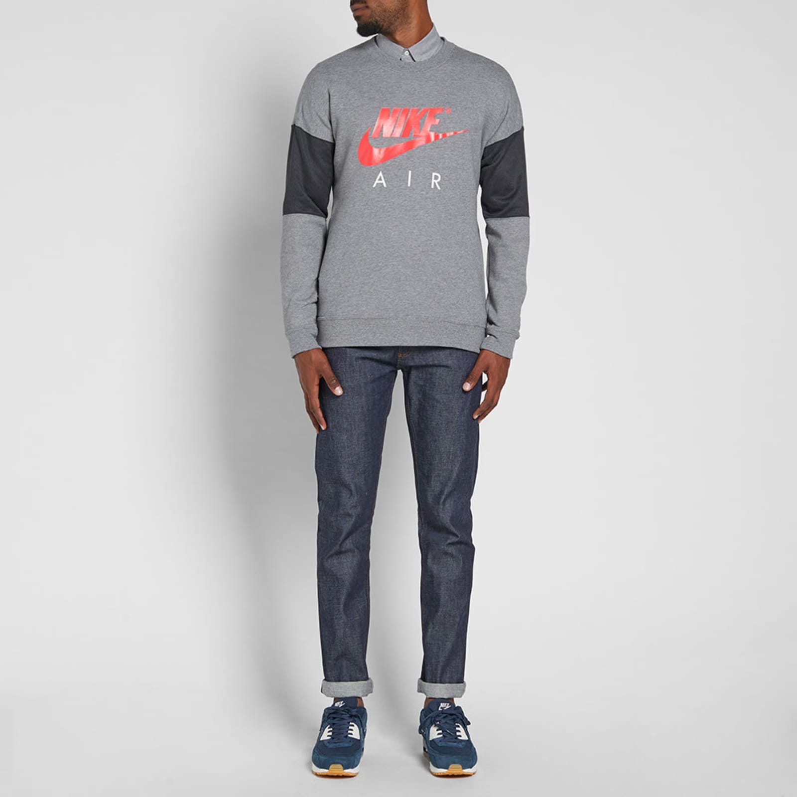 Nike Air Crew Carbon Heather & Anthracite END. (US)