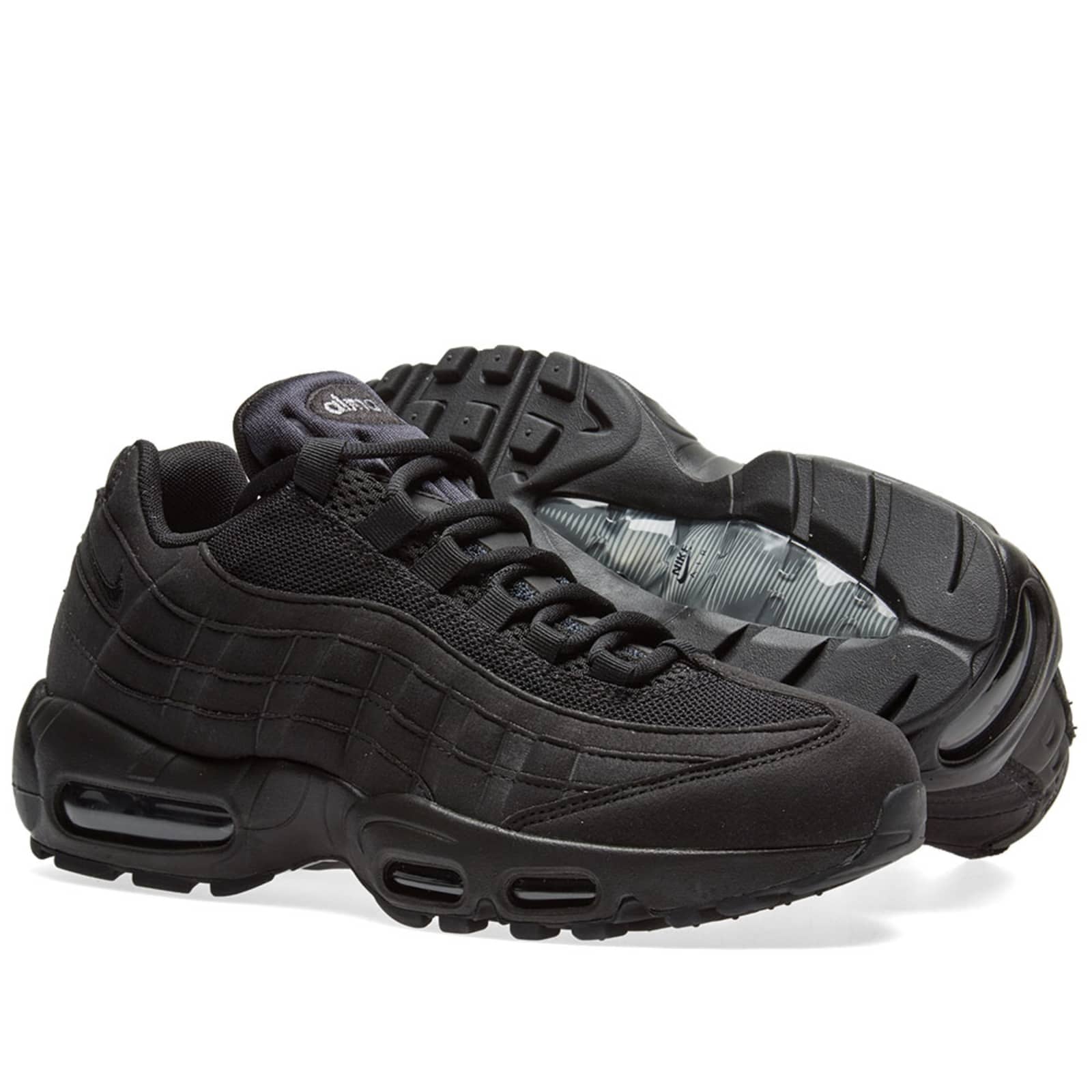 air max 95 black white wolf grey