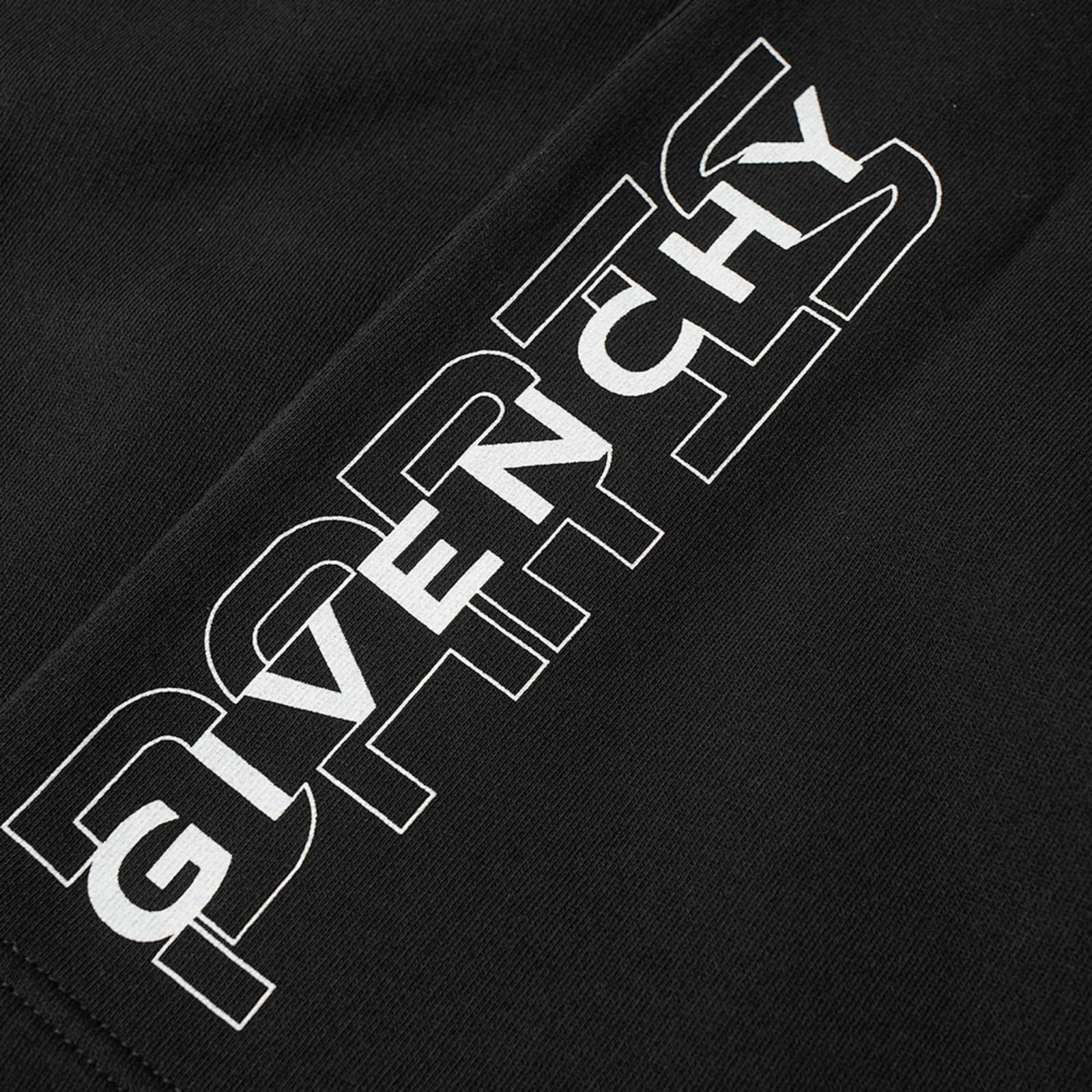 Givenchy Paris Logo Sweat Short - Black