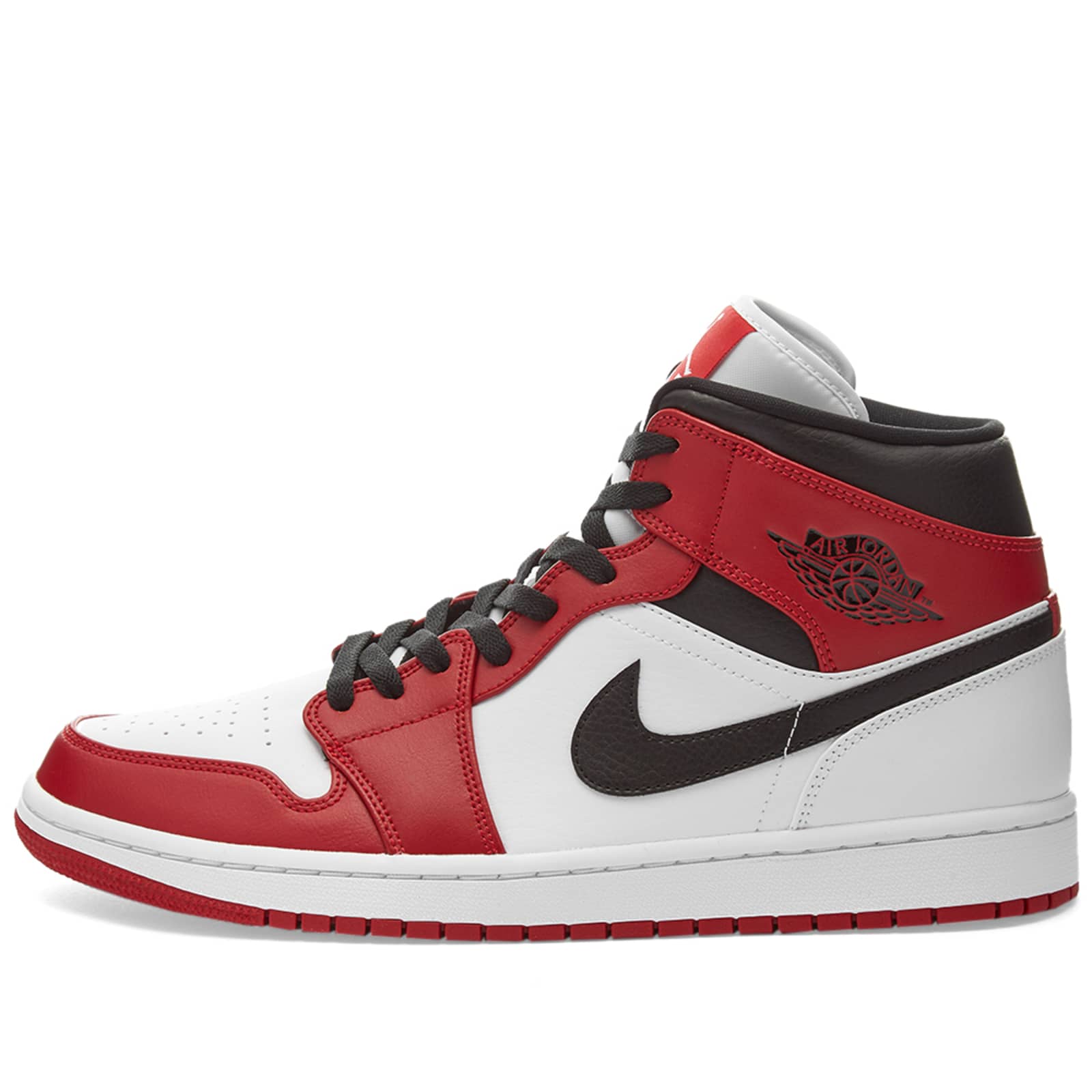 nike air jordan 1 mid white red