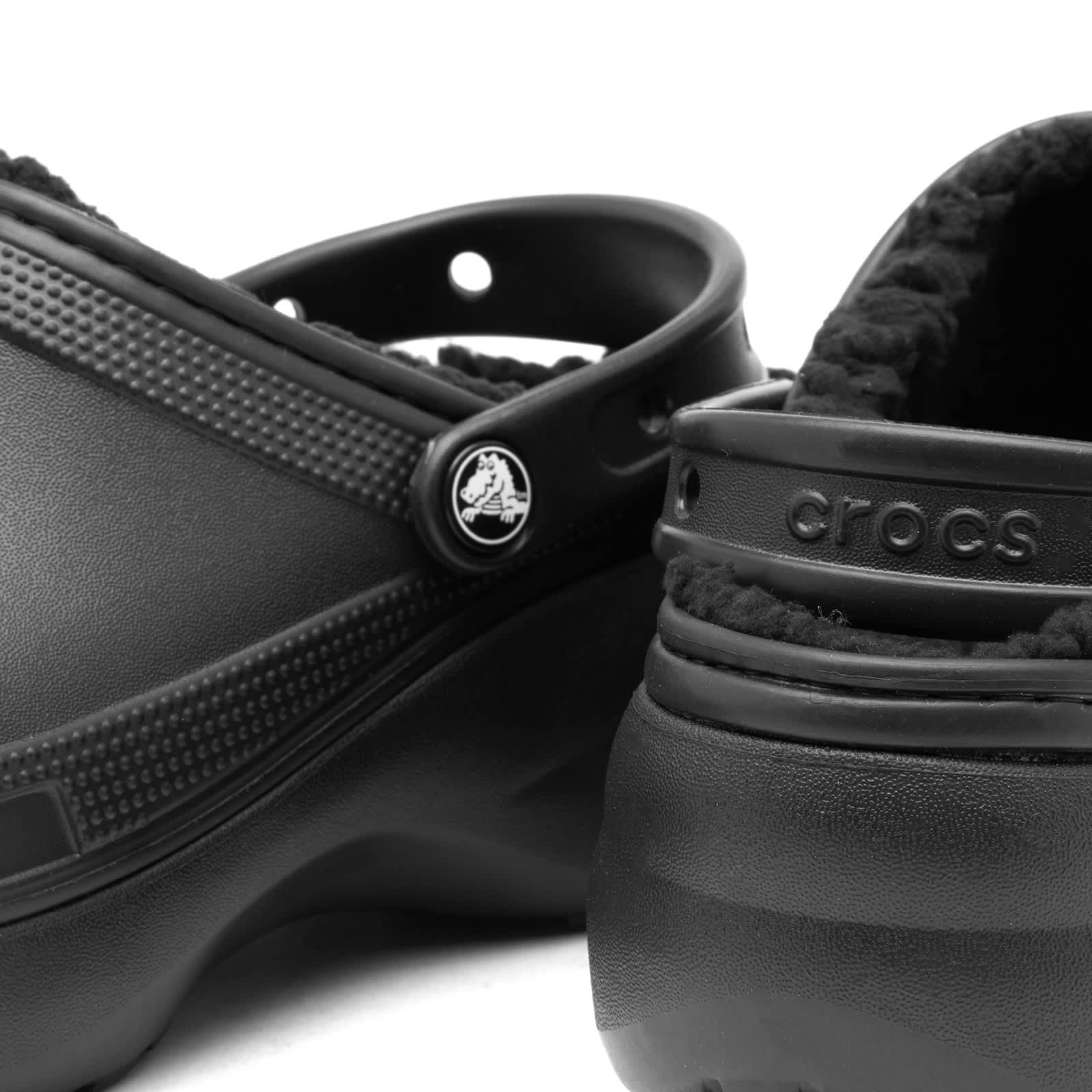 Crocs Classic Platform Lined Clog Black END.