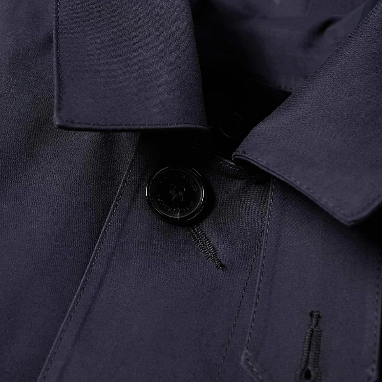 Mackintosh Dunoon Classic Mac Navy END.