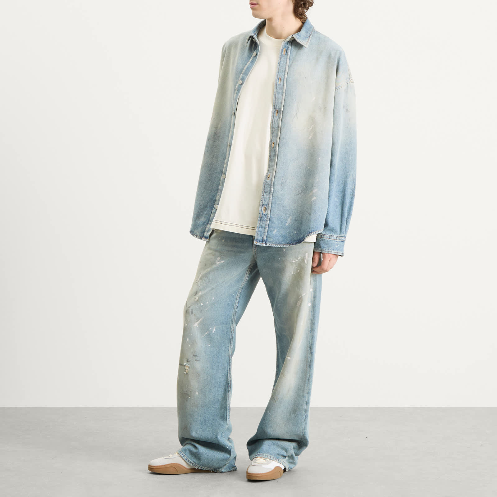 Acne Studios Setar U Trafalgar Denim Shirt - Light Blue