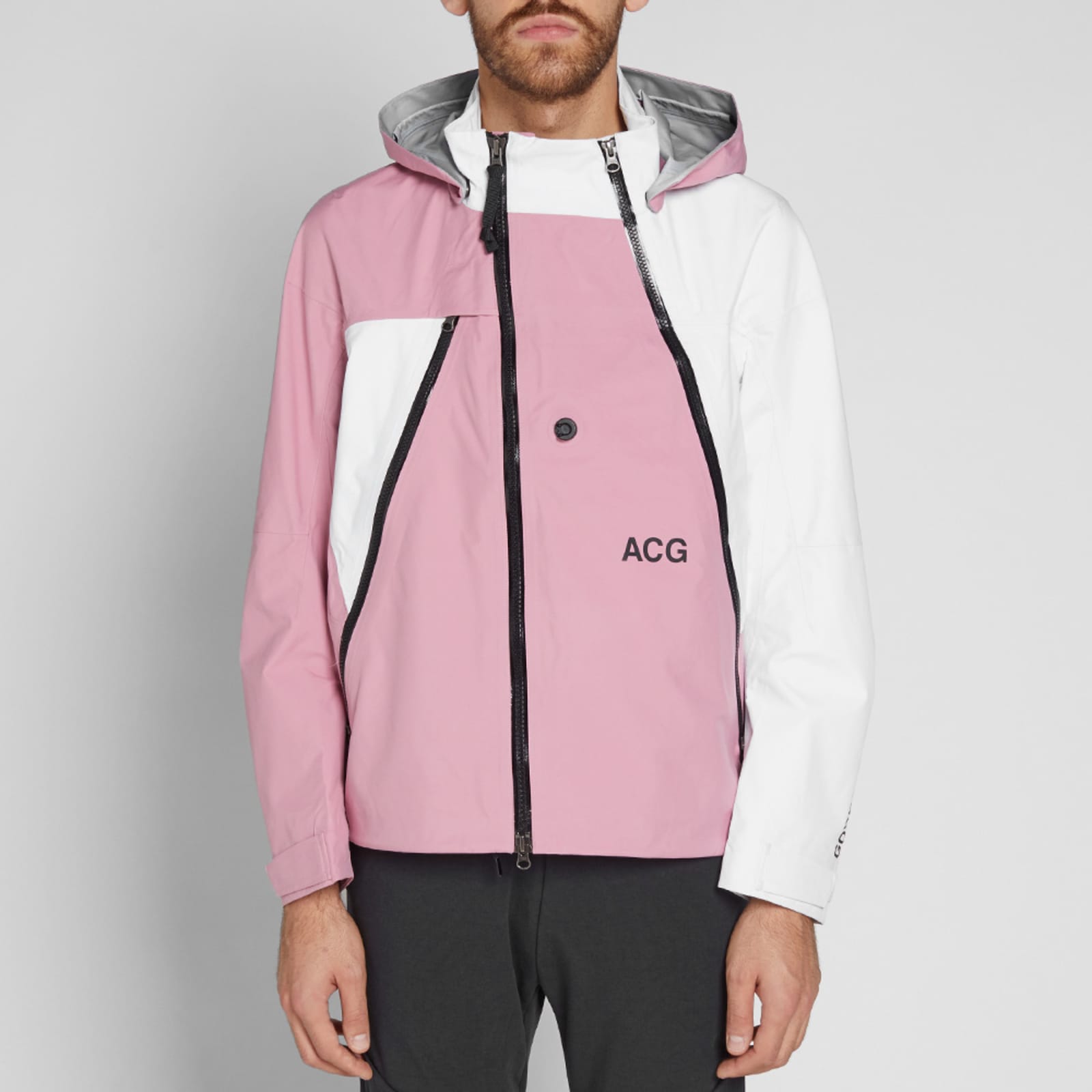 NikeLab ACG Deploy Gore-Tex Jacket - Elemental Pink & White