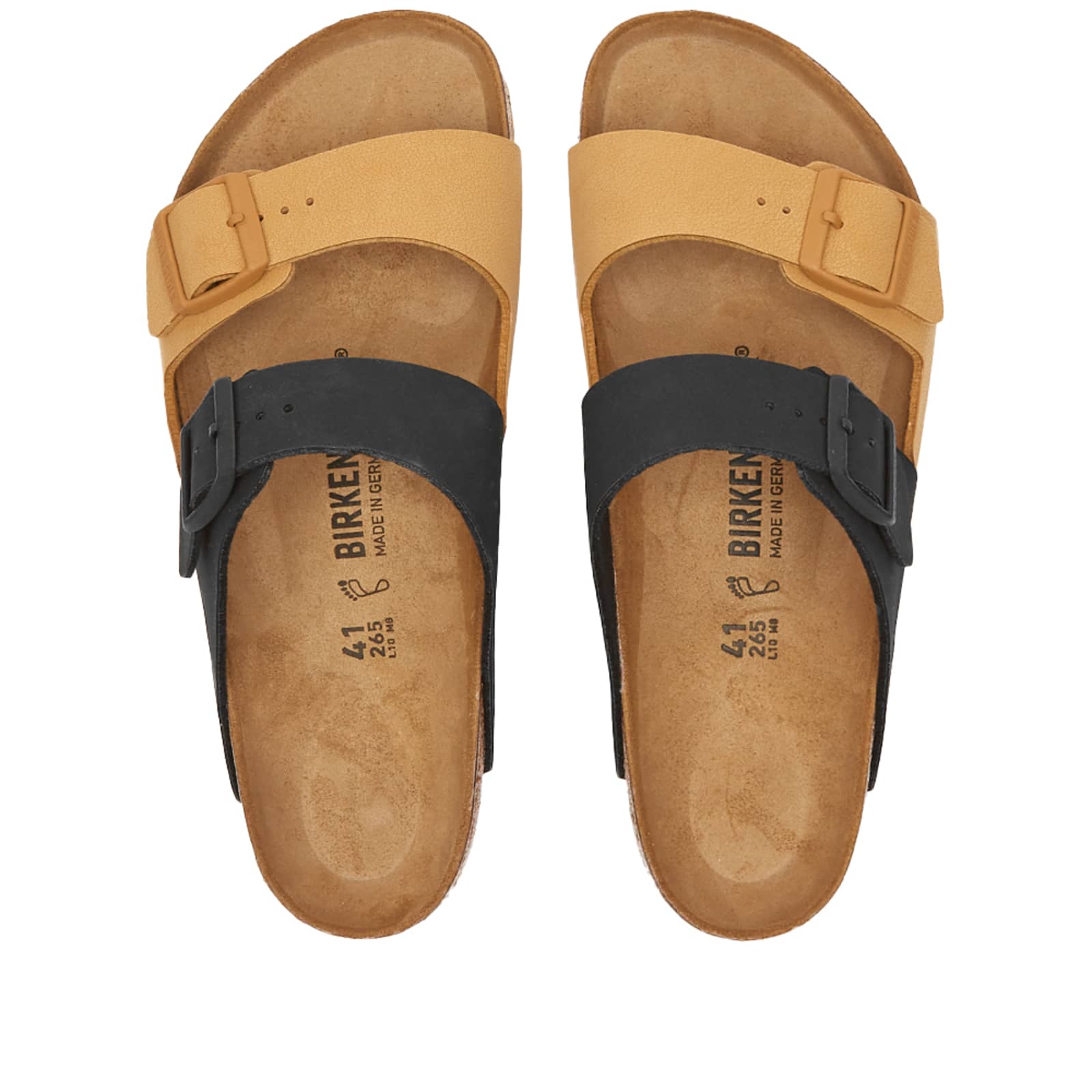 Birkenstock Arizona Split Geometry Cork Brown & Black END. (US)