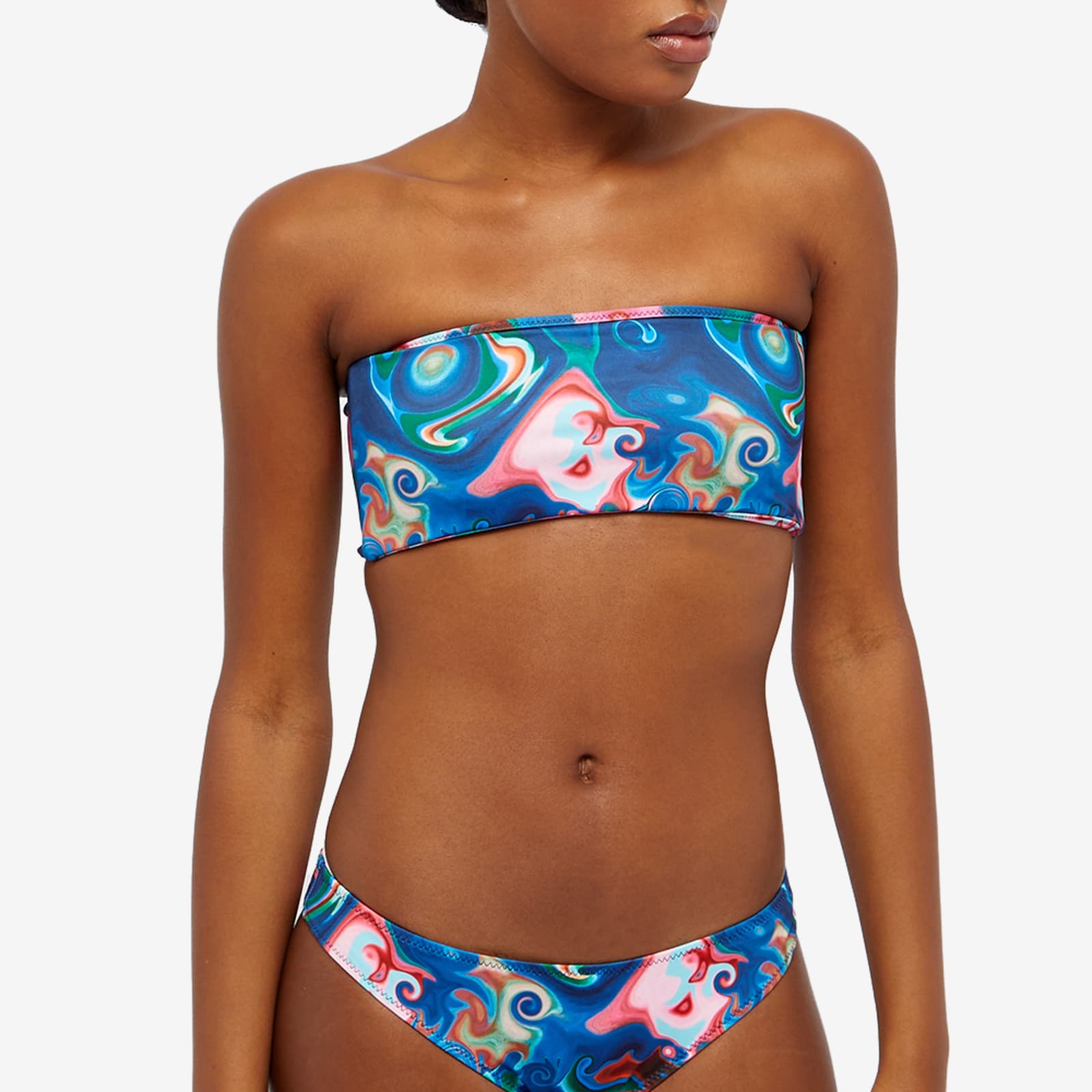 House Of Sunny Losing My Favourite Game Printed Bikini - Multi