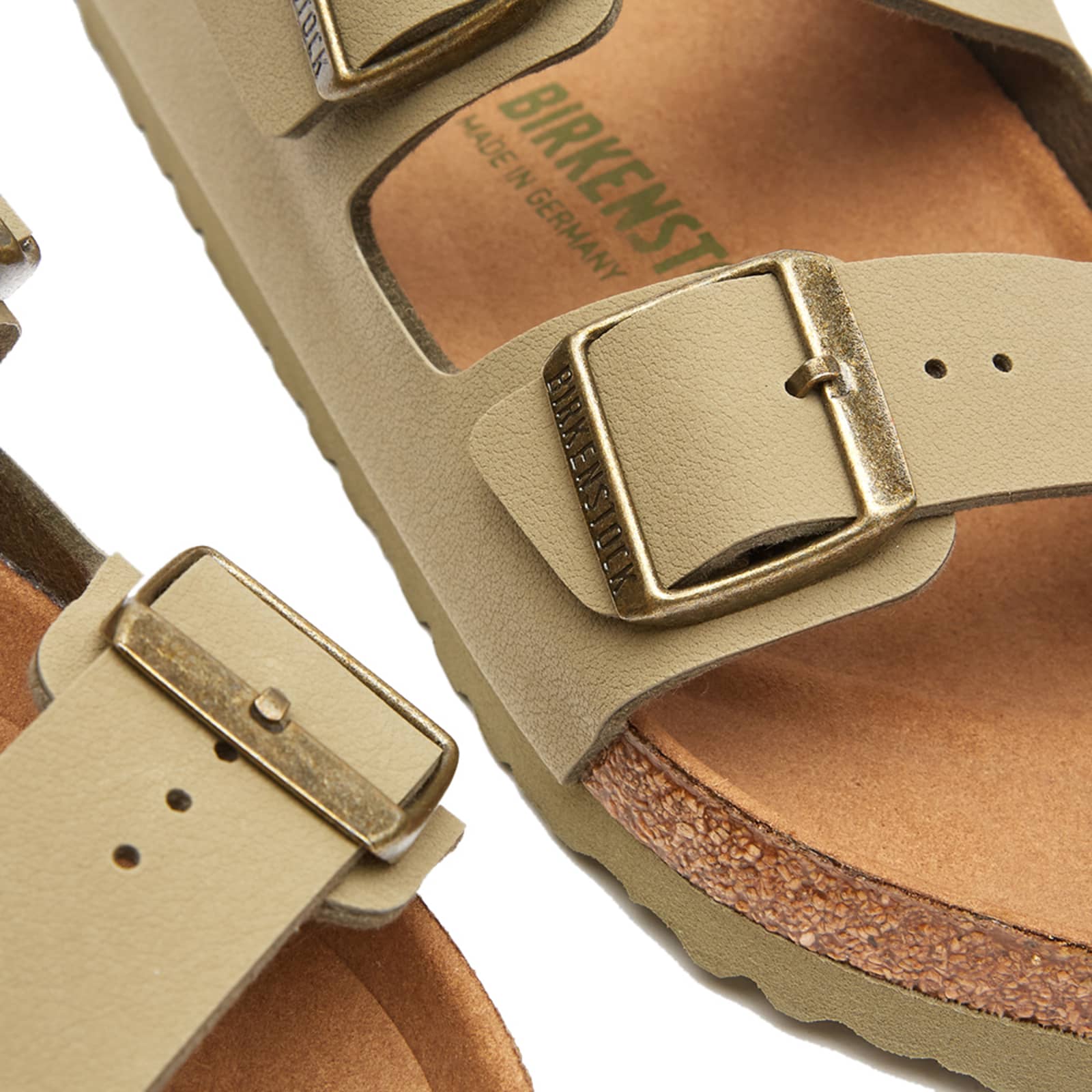 Birkenstock Arizona Vegan Khaki Earthy Vegan END. (US)