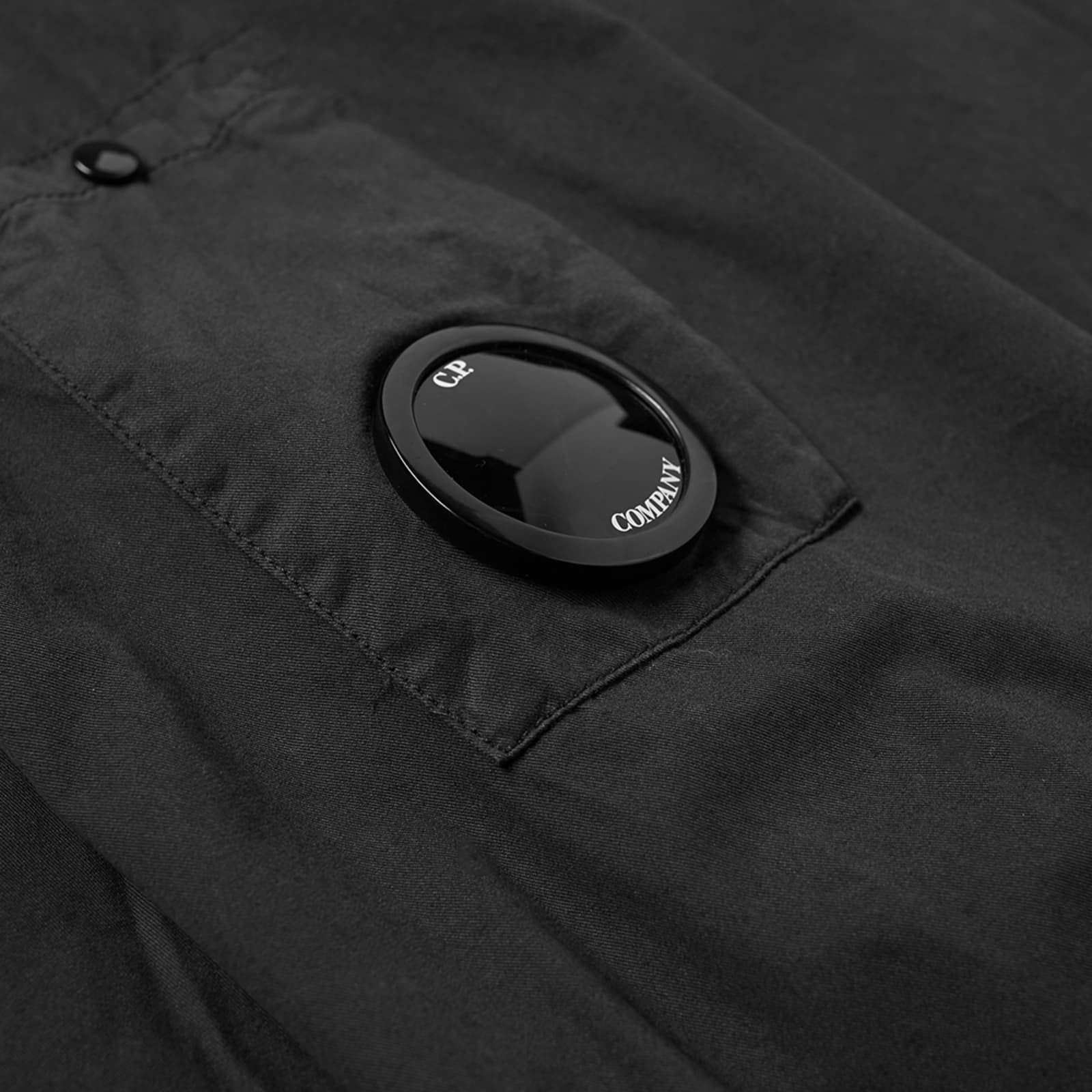 C.P. Company Arm Lens Overshirt Black END. (US)
