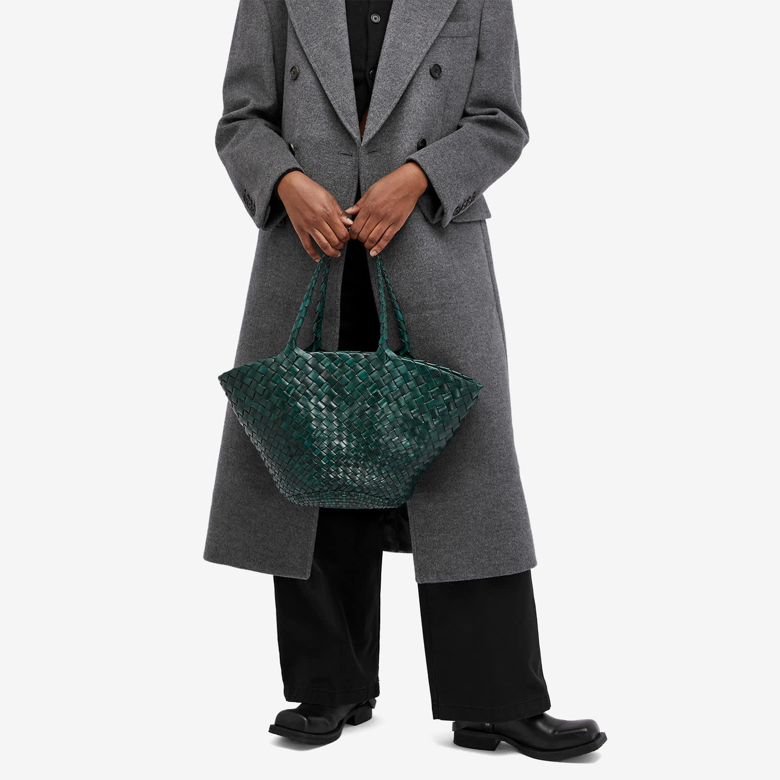 Dragon Diffusion Egola Basket Bag - Forest