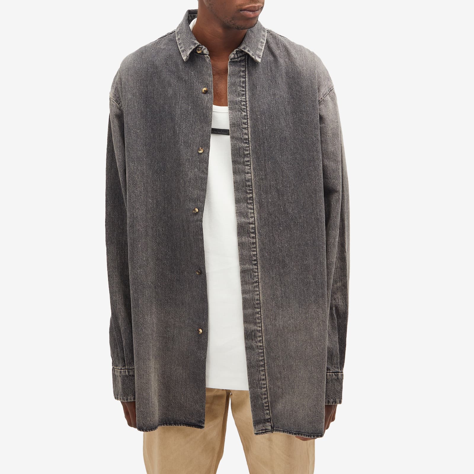 Fear of God Denim Shirt Vintage Black END. (HK)