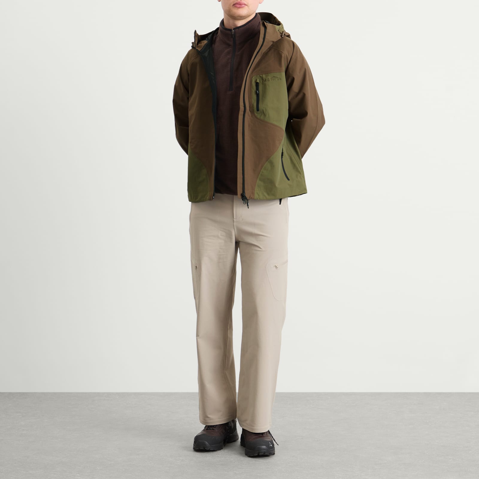 Mellow Clo 3L Trek Jacket - Brown