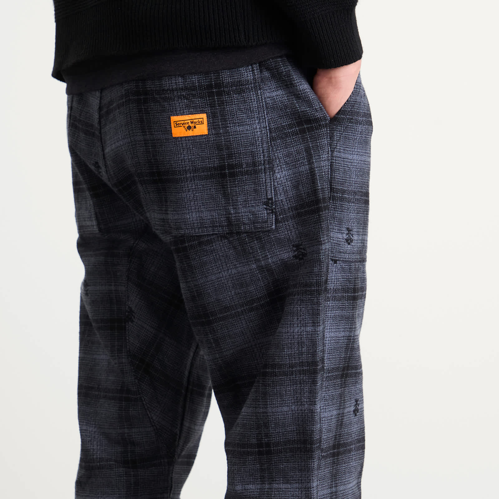 Service Works Thistle Plaid Chef Pants
