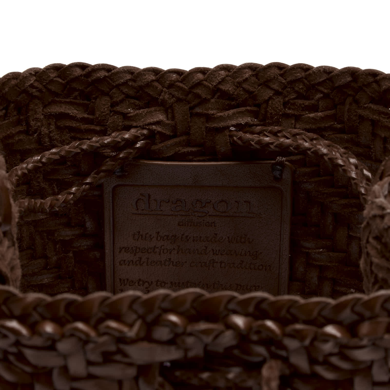 Dragon Diffusion Pompom Double Jump Bucket Bag Dark Brown END. (HK)