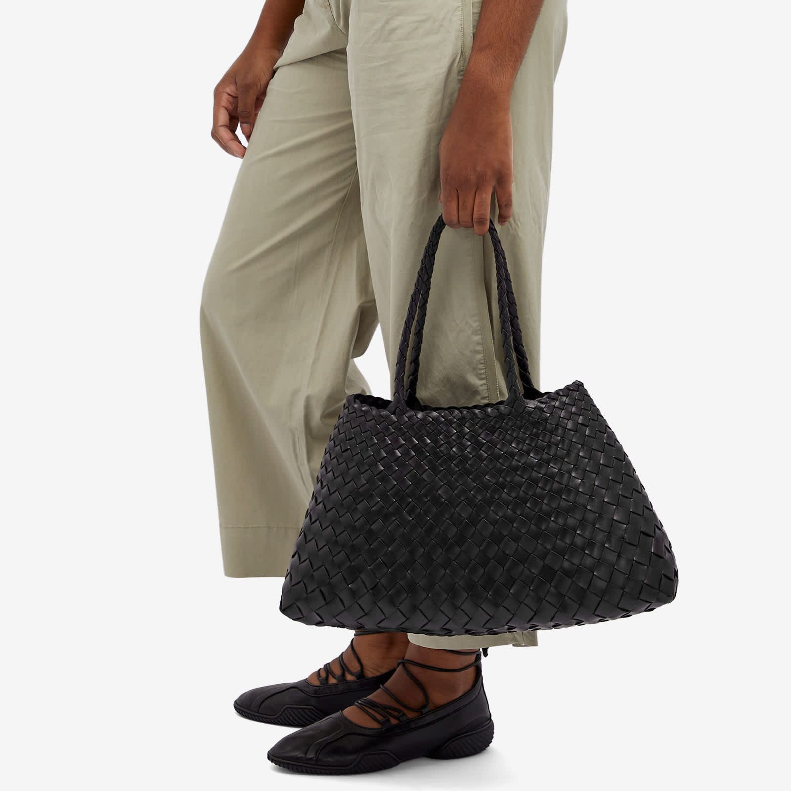 Dragon Diffusion Santa Croce Large Bag - Black