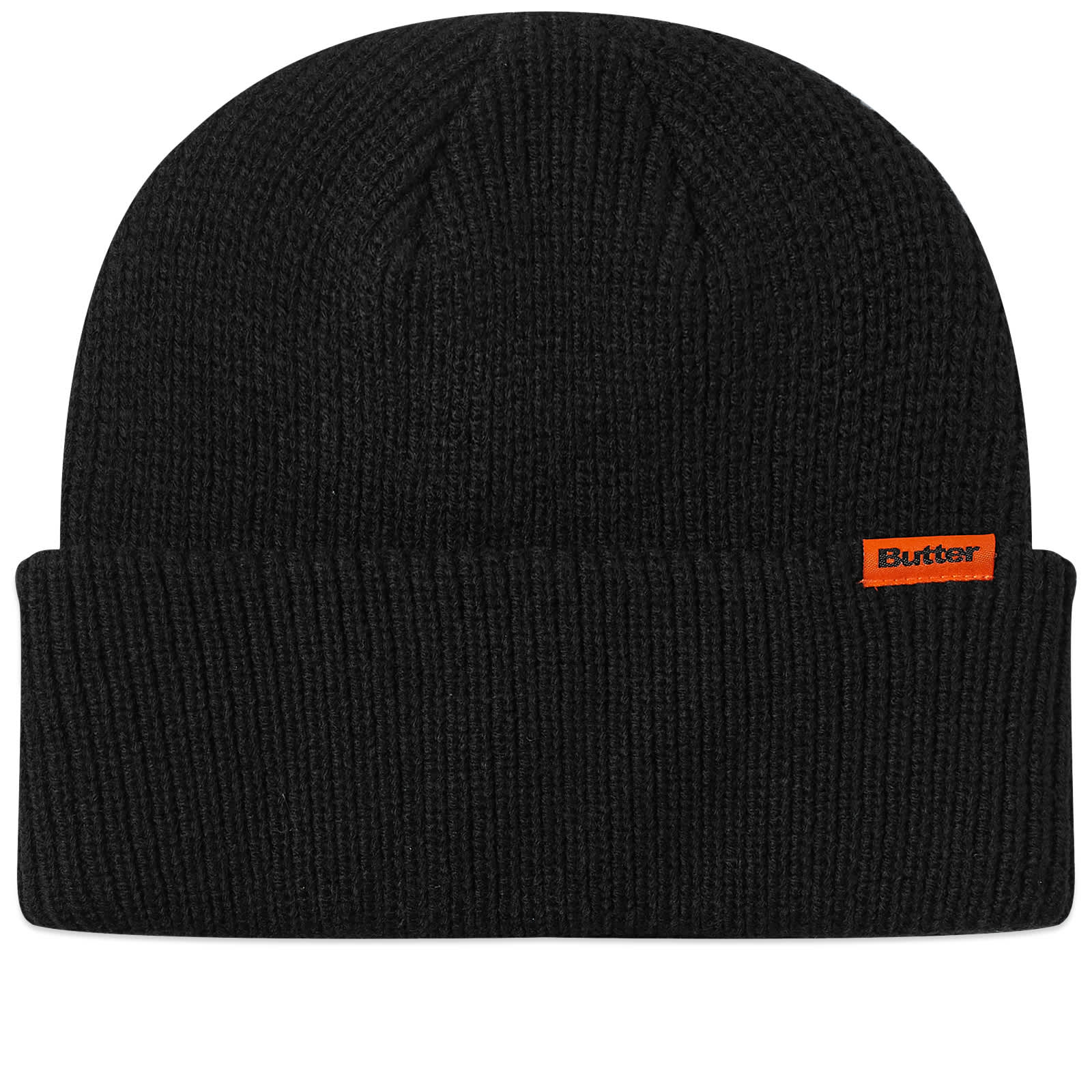 Butter Goods Tall Wharfie Beanie Black END. (US)