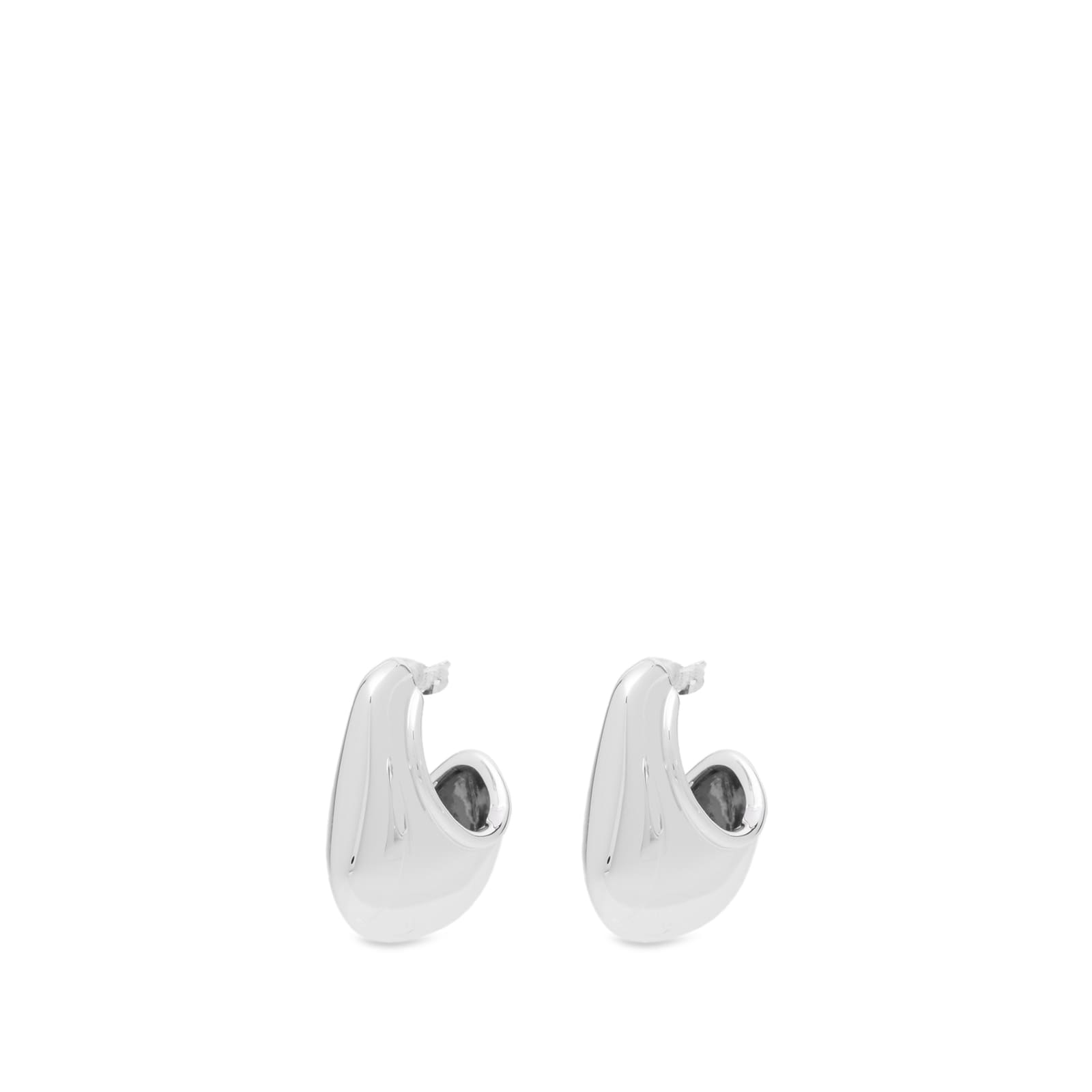 Missoma Volume Hoop Earrings - Silver