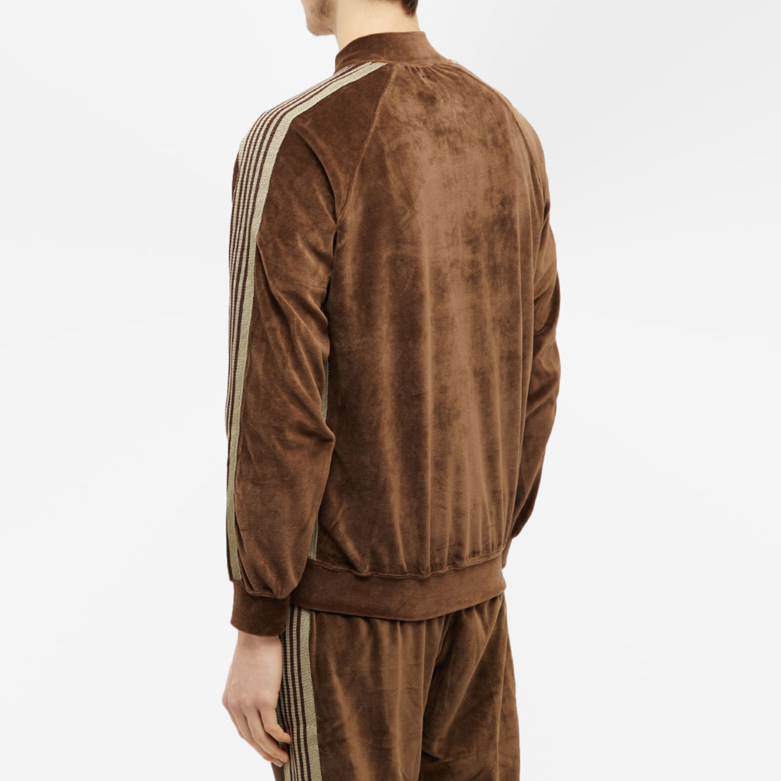 Needles Velour Track Jacket - Brown