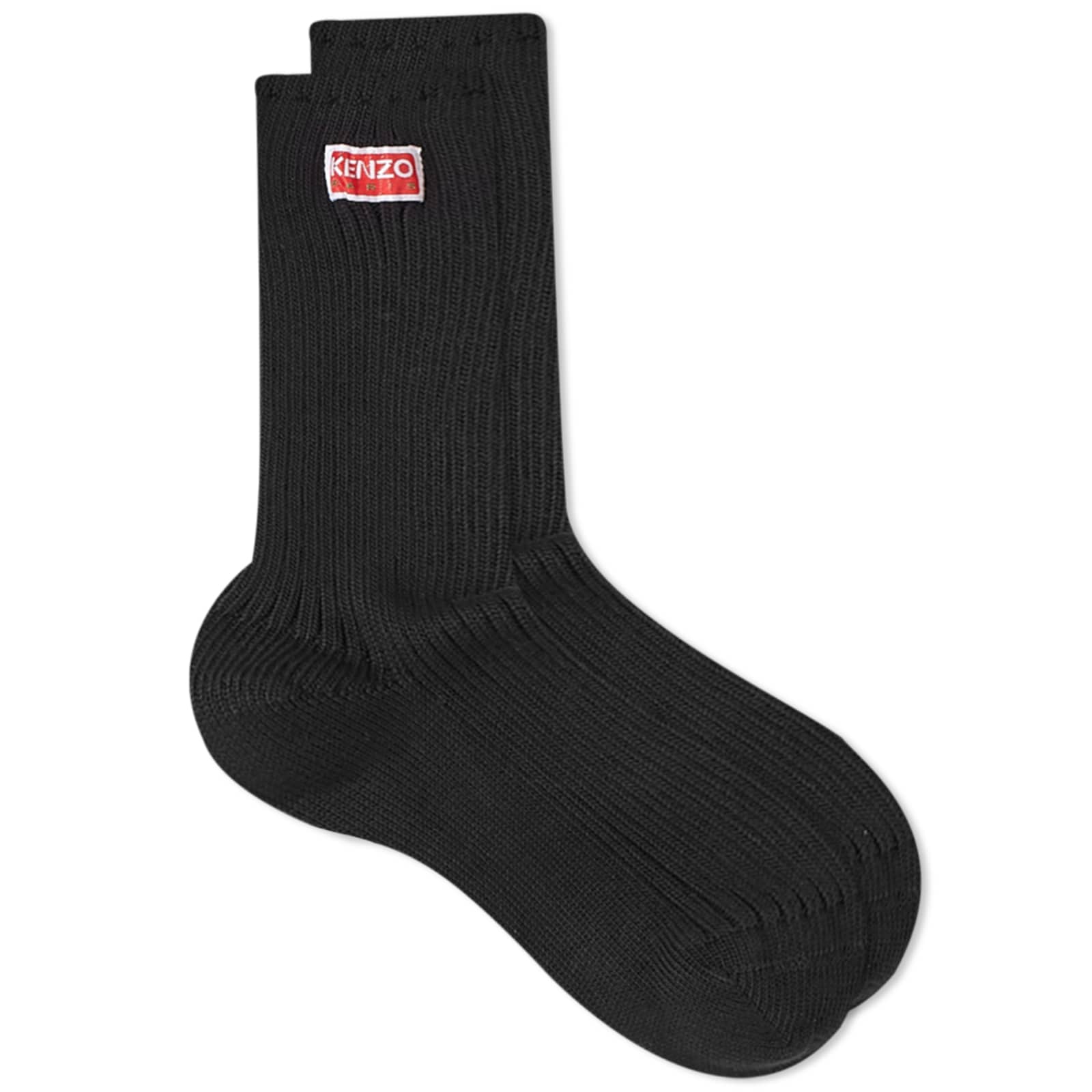 Kenzo Patch Logo Sock Black END. (US)