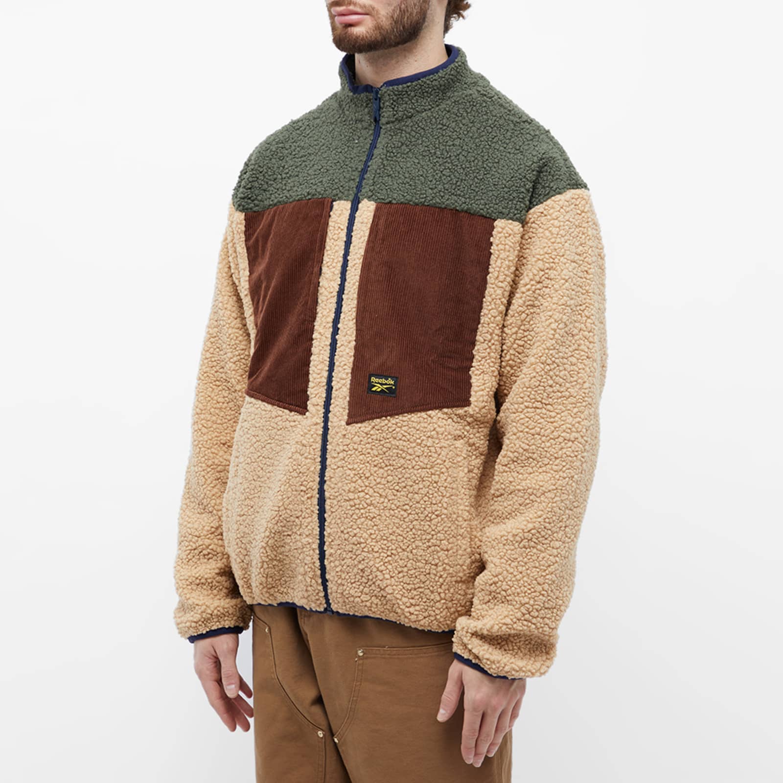 Reebok Cord Sherpa Jacket - Sahara