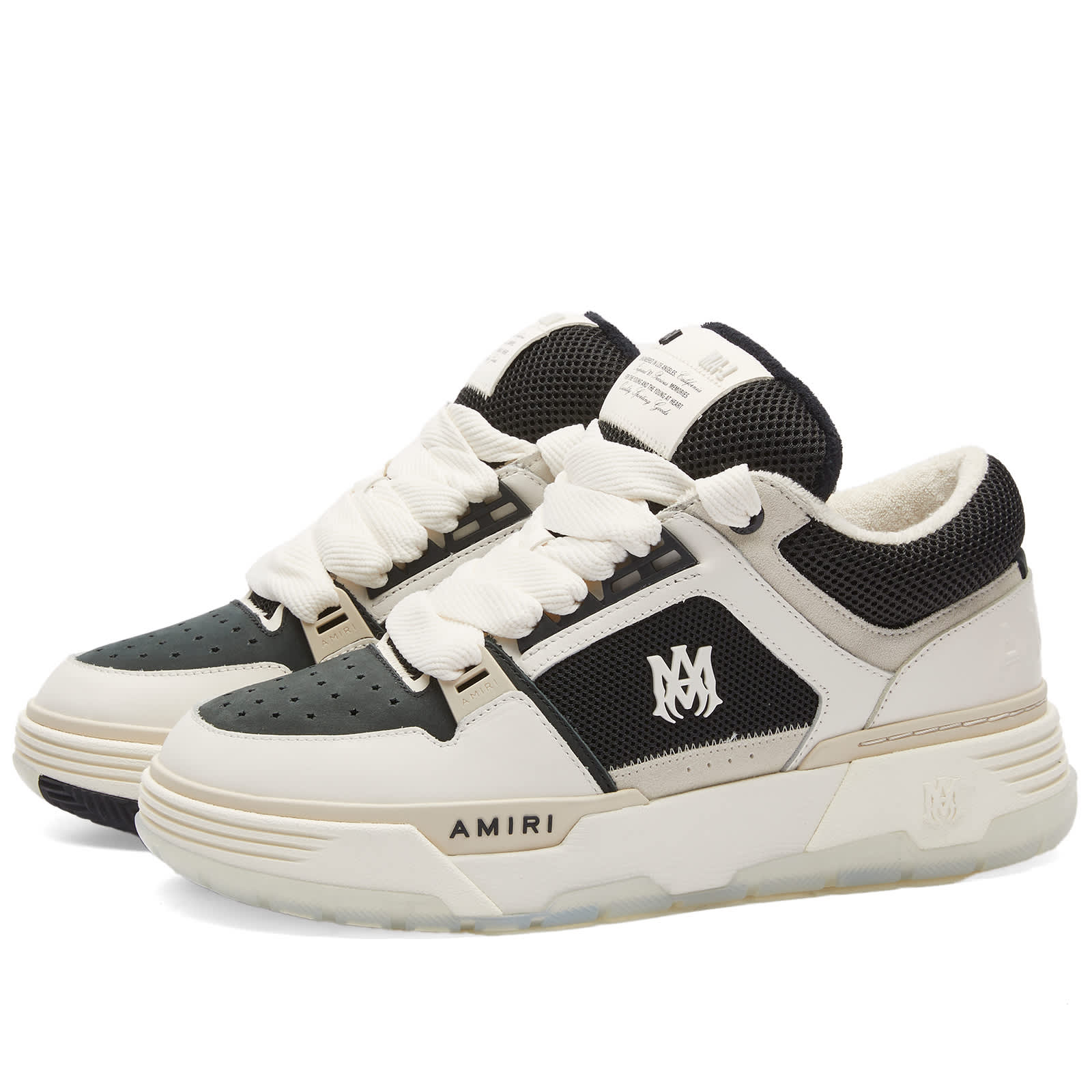 AMIRI MA 1 High Sneaker White Black END (US)
