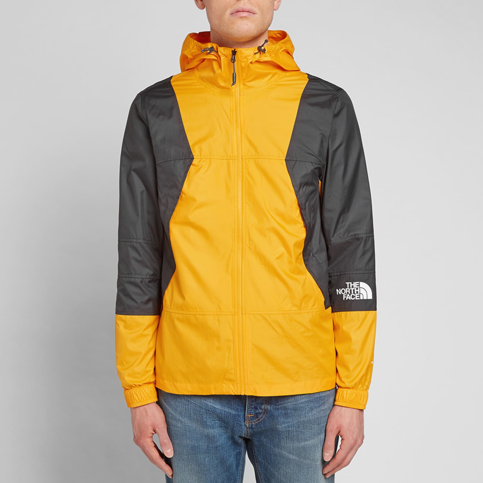 North face mountain jacket orange Clearance