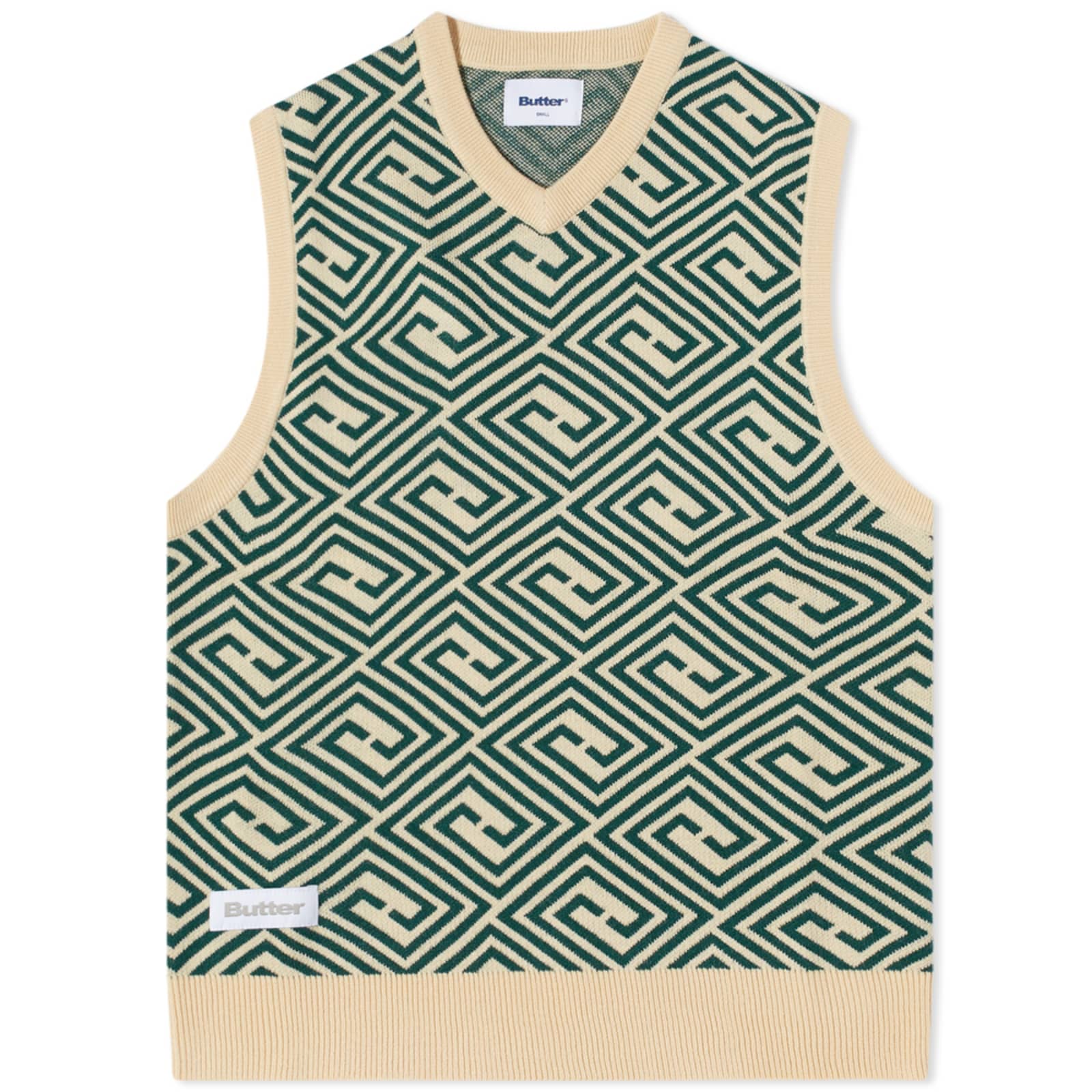 Butter Goods Athena Knit Vest Vest Cream END. (US)