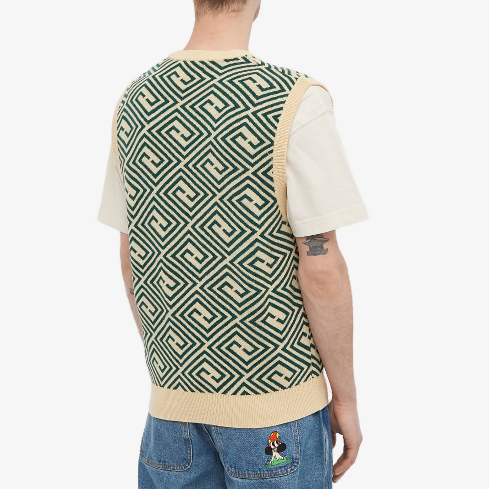 Butter Goods Athena Knit Vest Vest Cream END. (US)