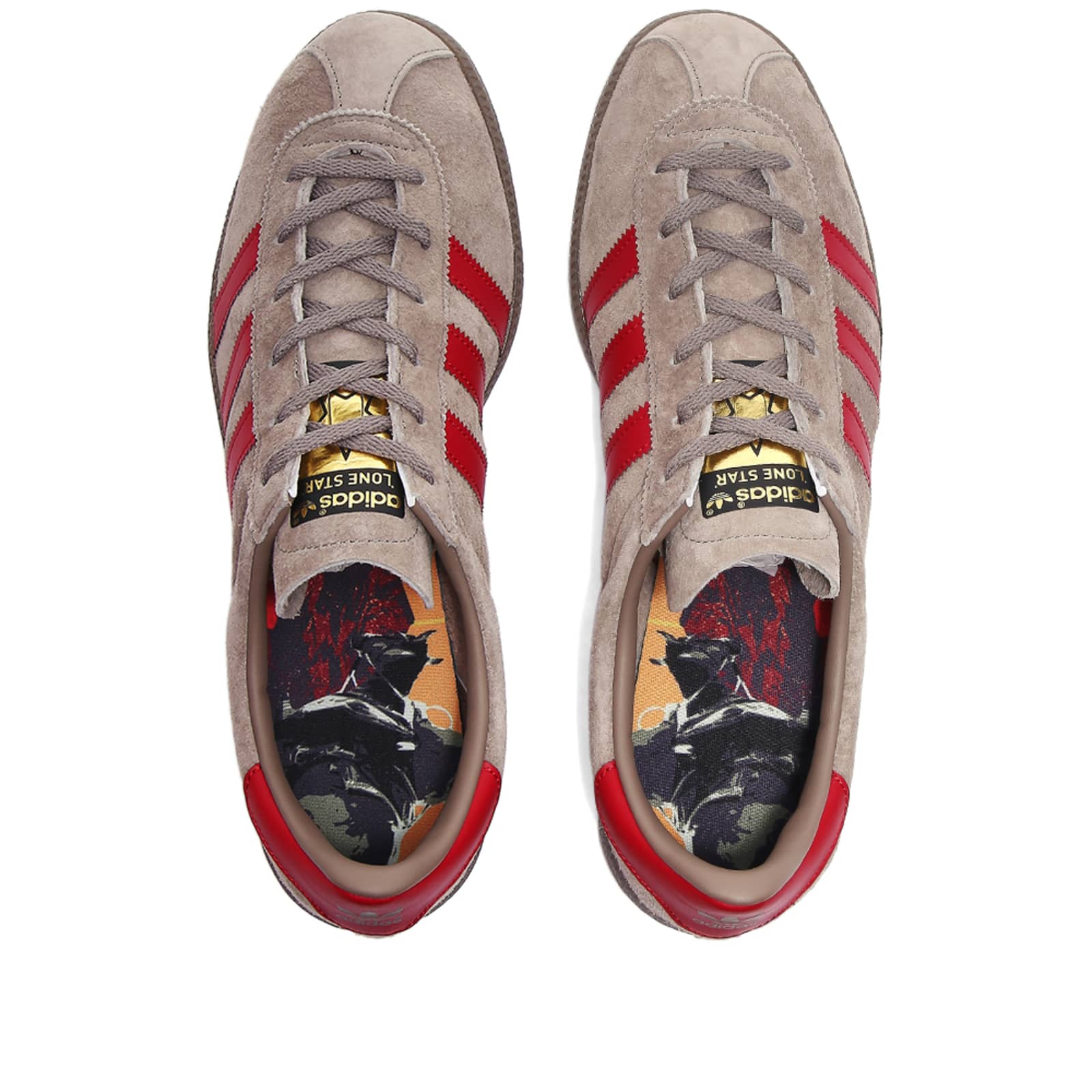 Adidas Lone Star Simple Brown, Red & Off White END. (US)