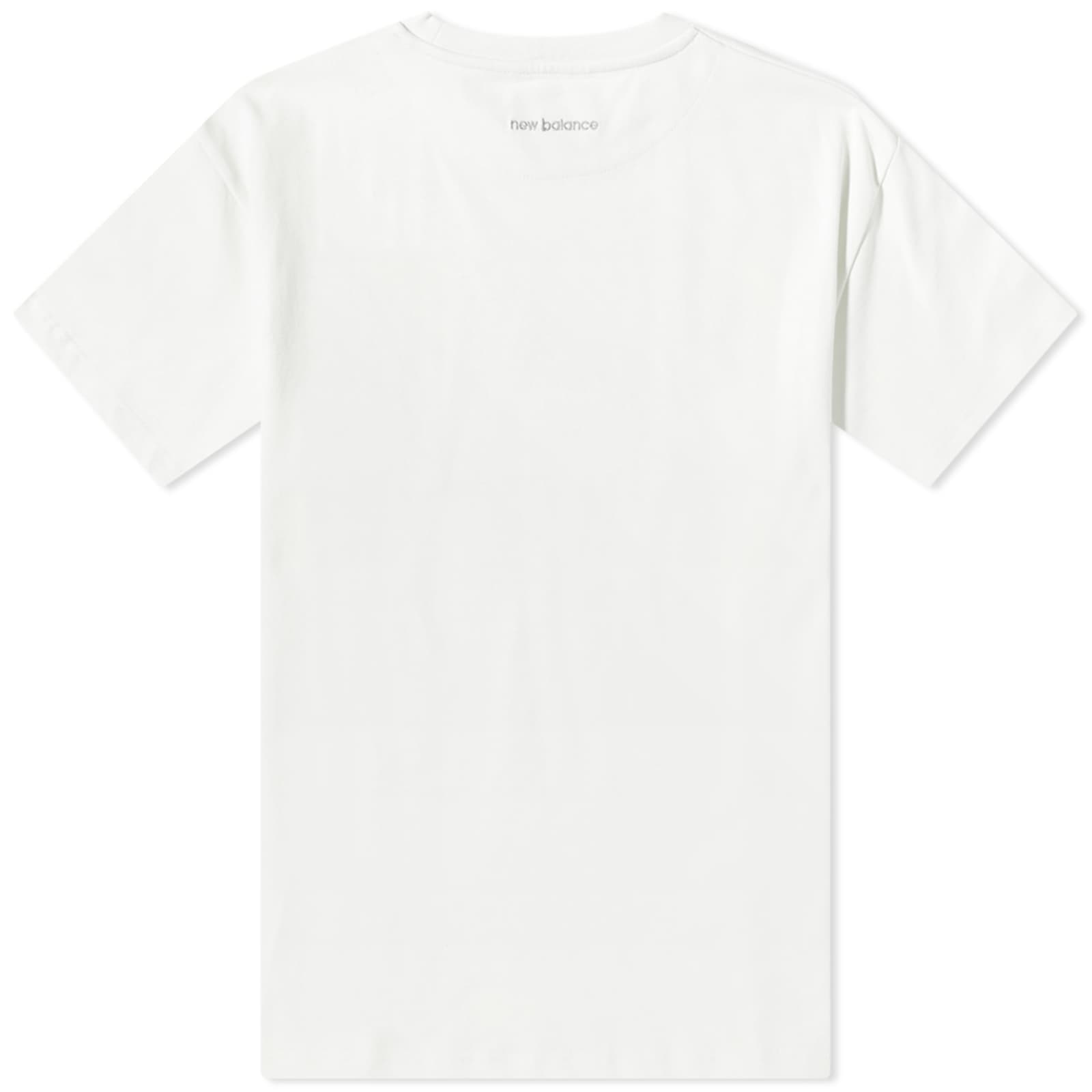 END. x New Balance 'Art of Nothing' T-Shirt - Angora