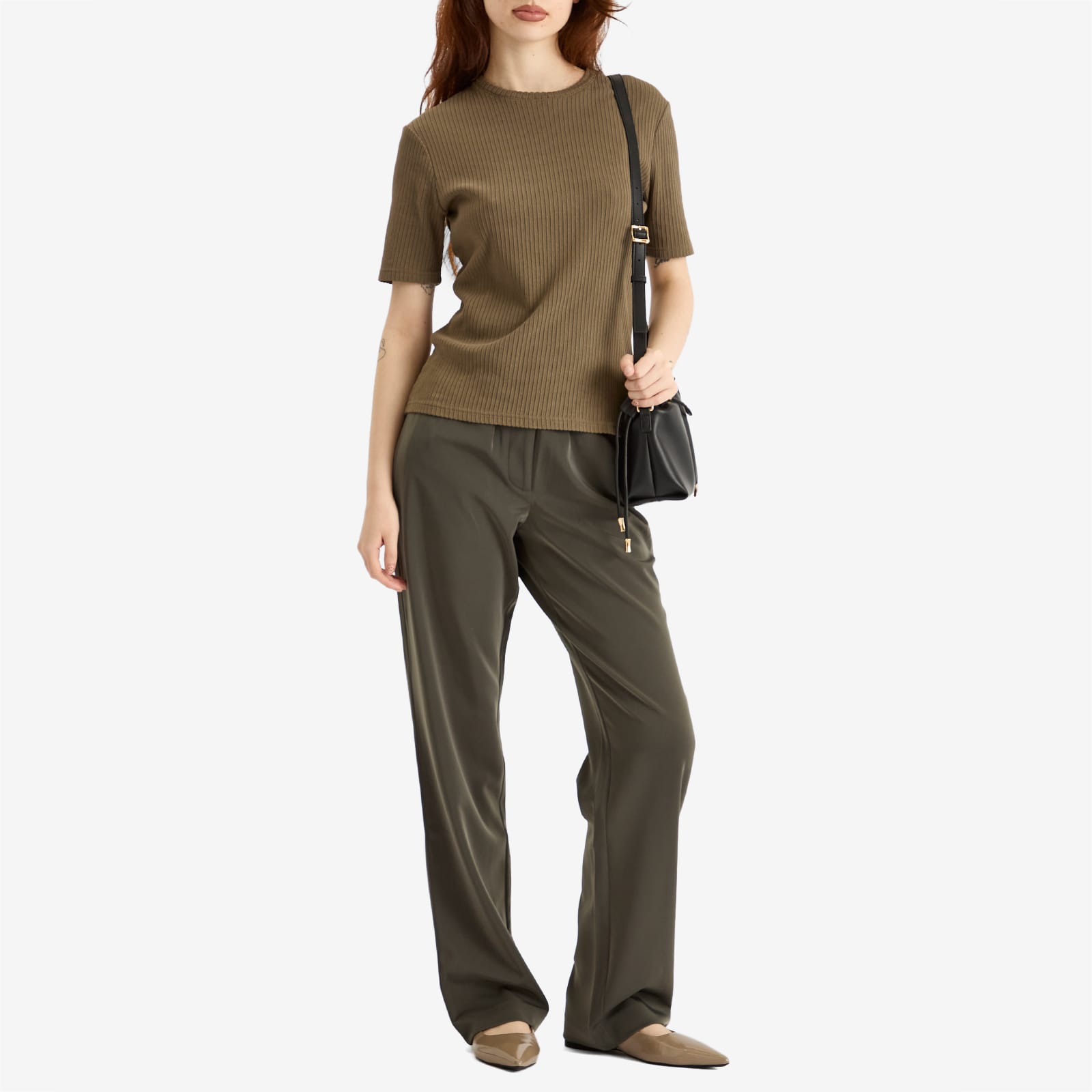 Samsøe Samsøe Hoys Straight Pants - Beluga