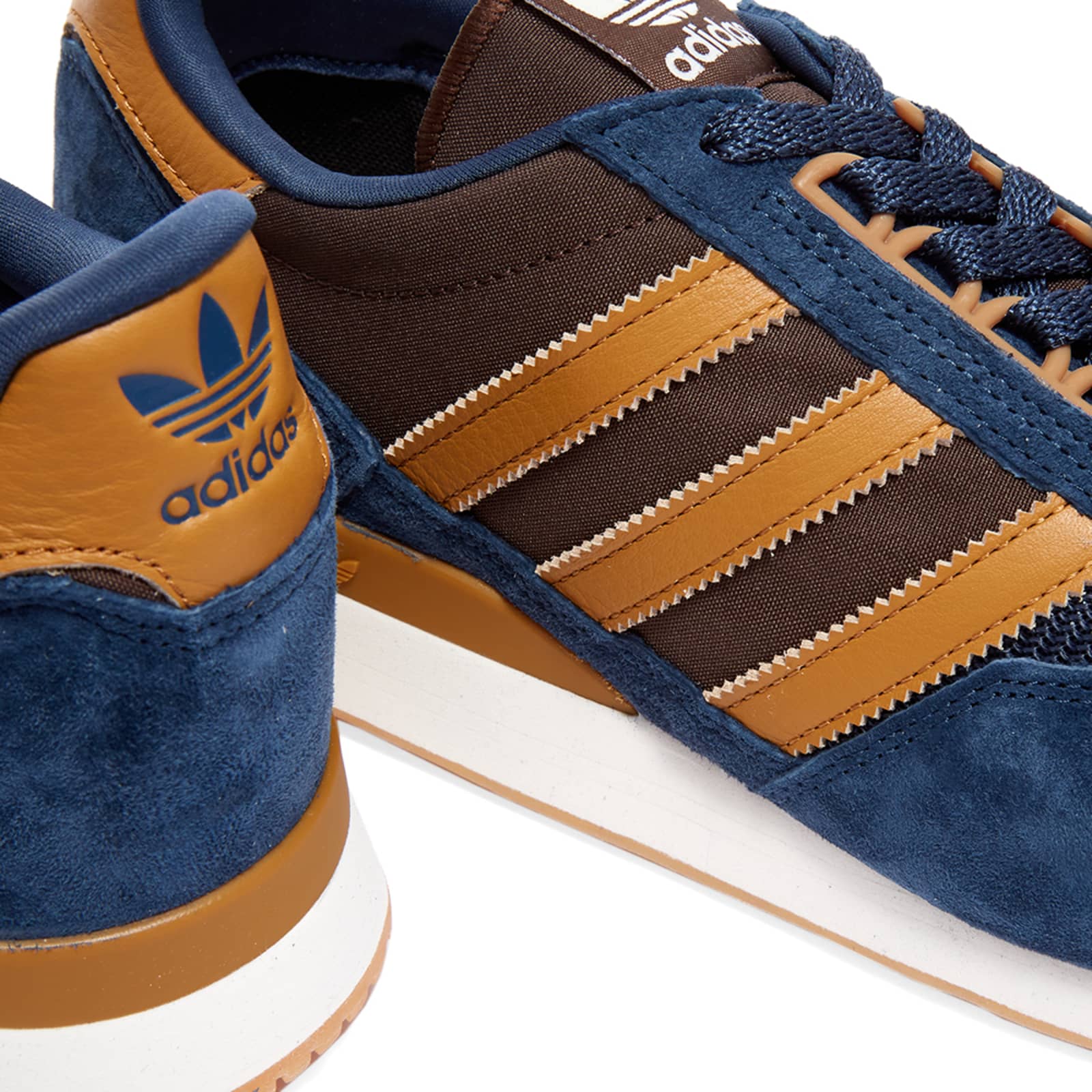 Adidas zx 500 navy brown clearance