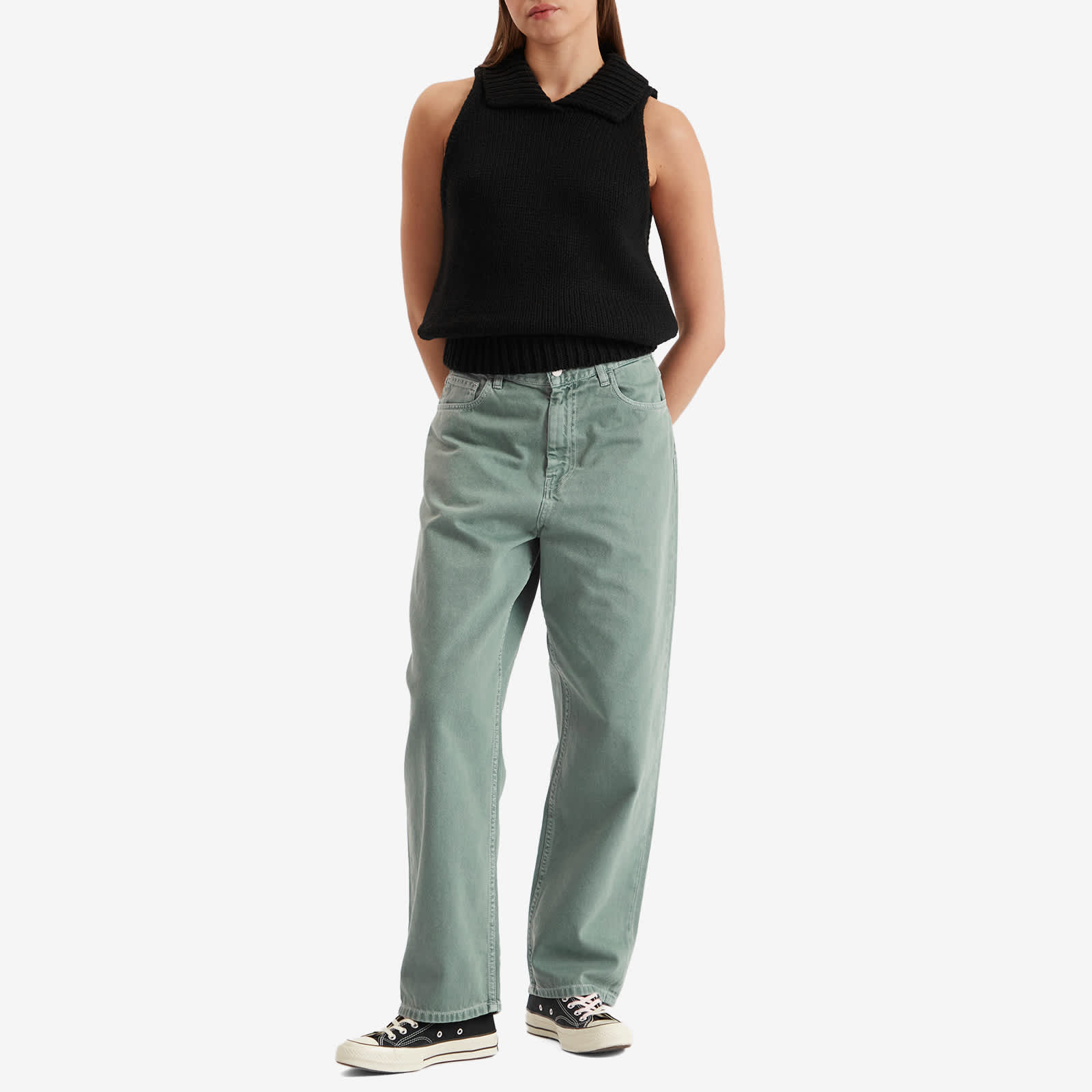 Carhartt WIP Brandon Twill Pant - Silver Pine