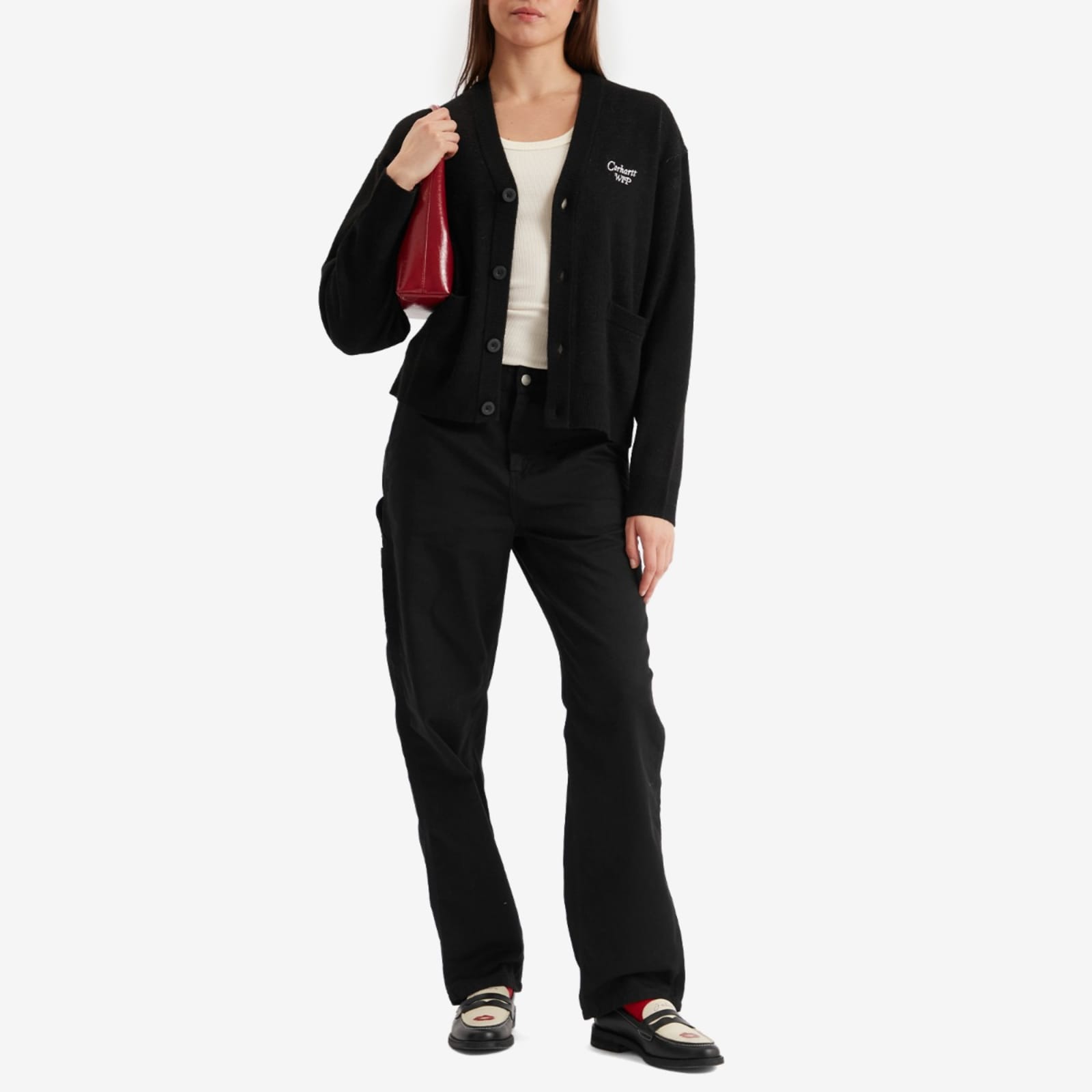 Carhartt WIP Drewe Heart Pant - Black