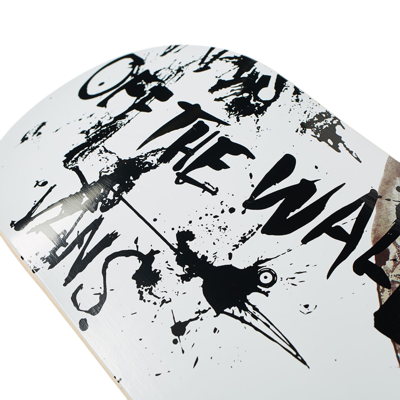 Vans Vault x Ralph Steadman Skate Deck Black Rhino | END.