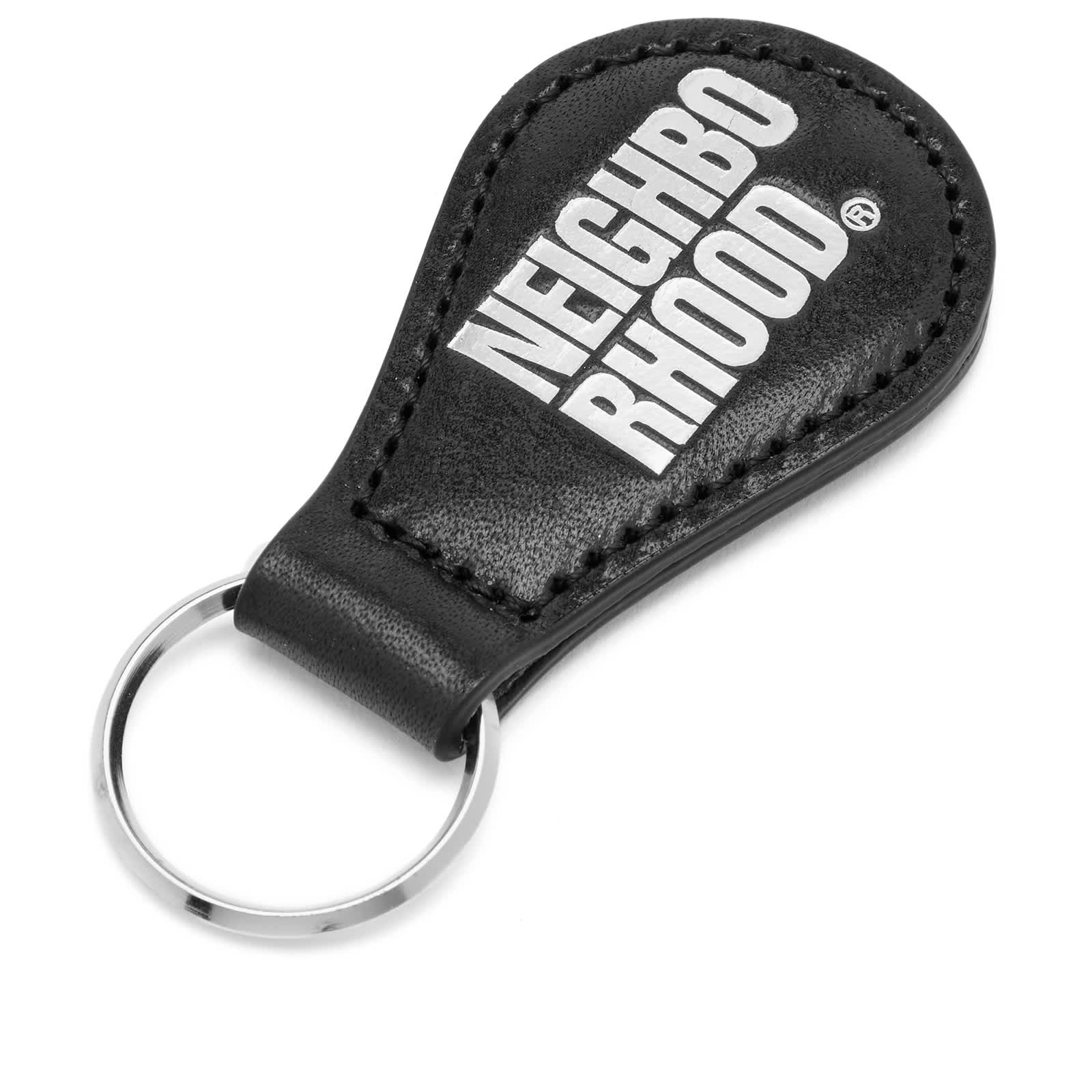 Neighborhood Logo Leather Keyholder Black END. (JP)