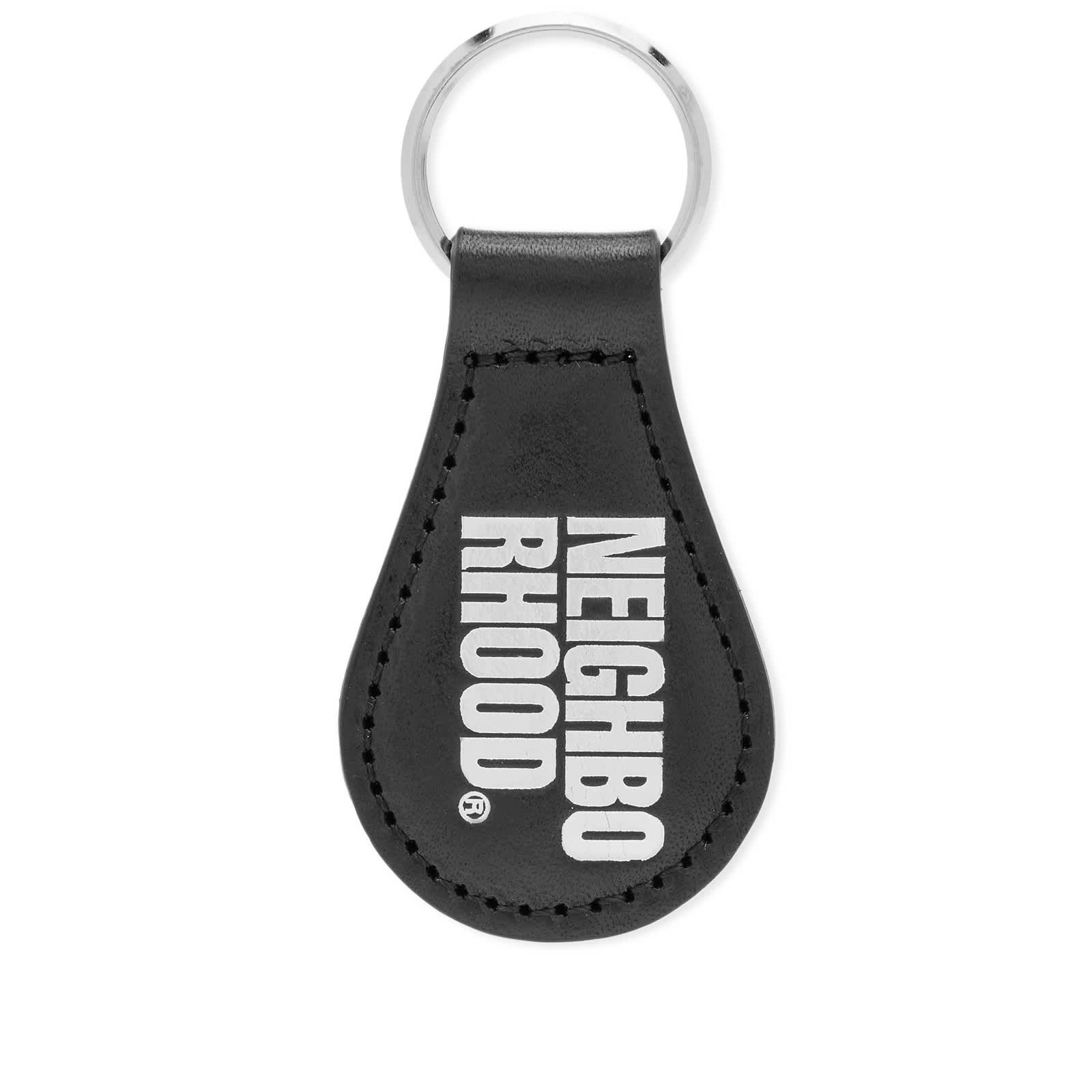 Neighborhood Logo Leather Keyholder Black END.