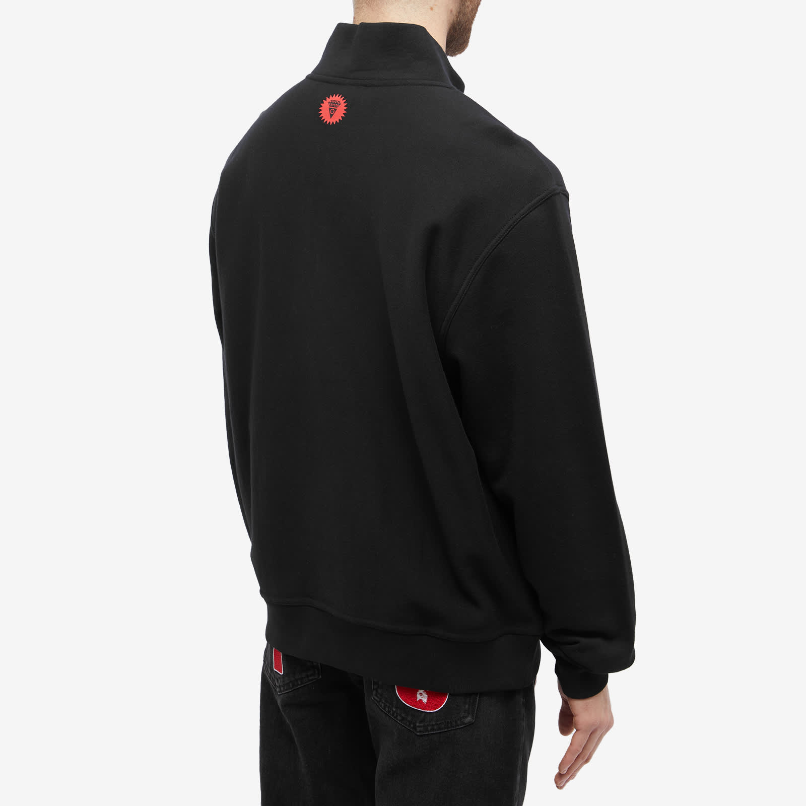ICECREAM Quarter Zip Sweat Black END. (US)