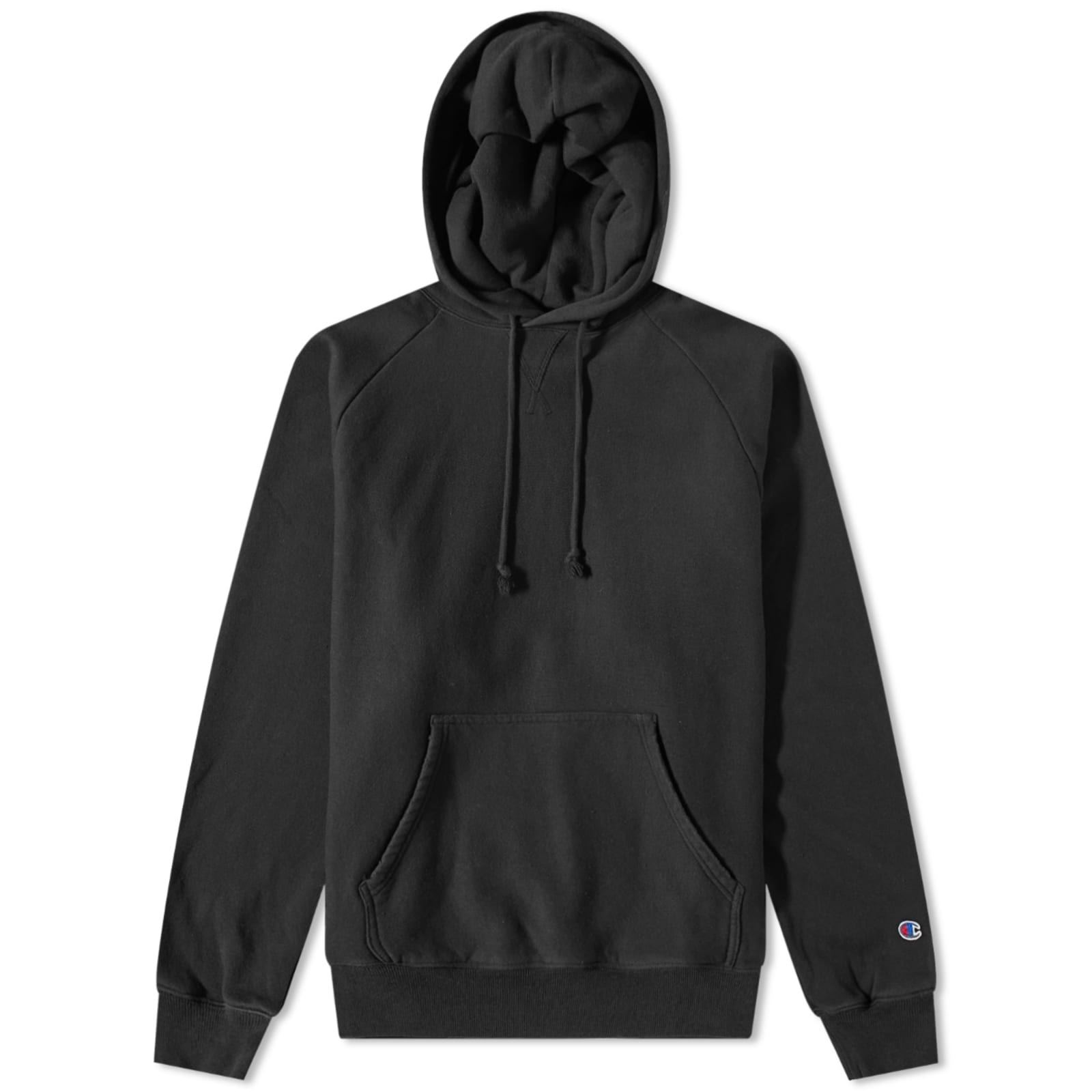 Champion reverse hoodie black Clearance