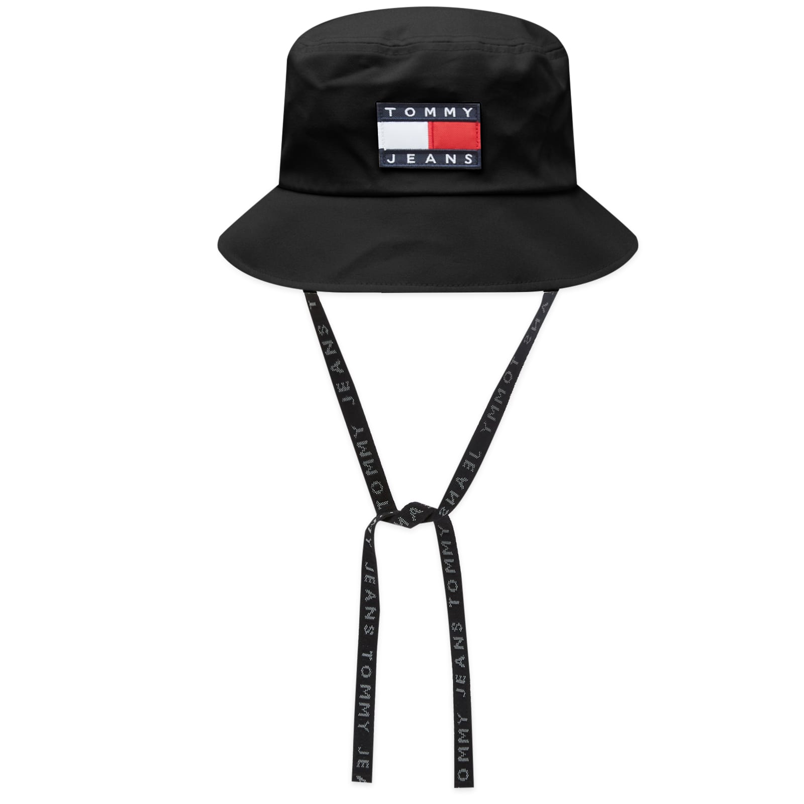 Tommy Jeans TJ Heritage Stadium Bucket Hat Black END.