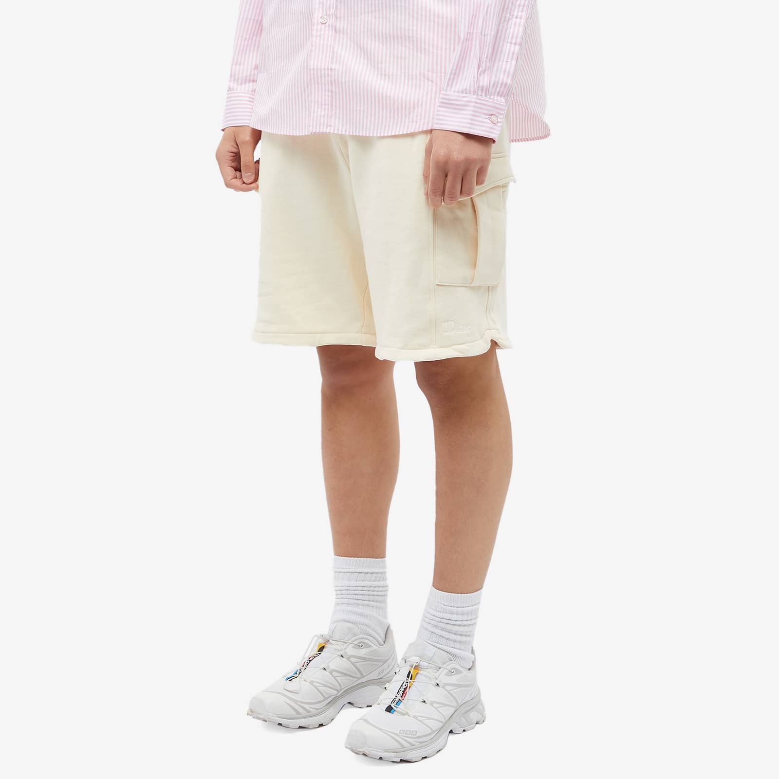 Dime Heavy Cargo Shorts Cream END.